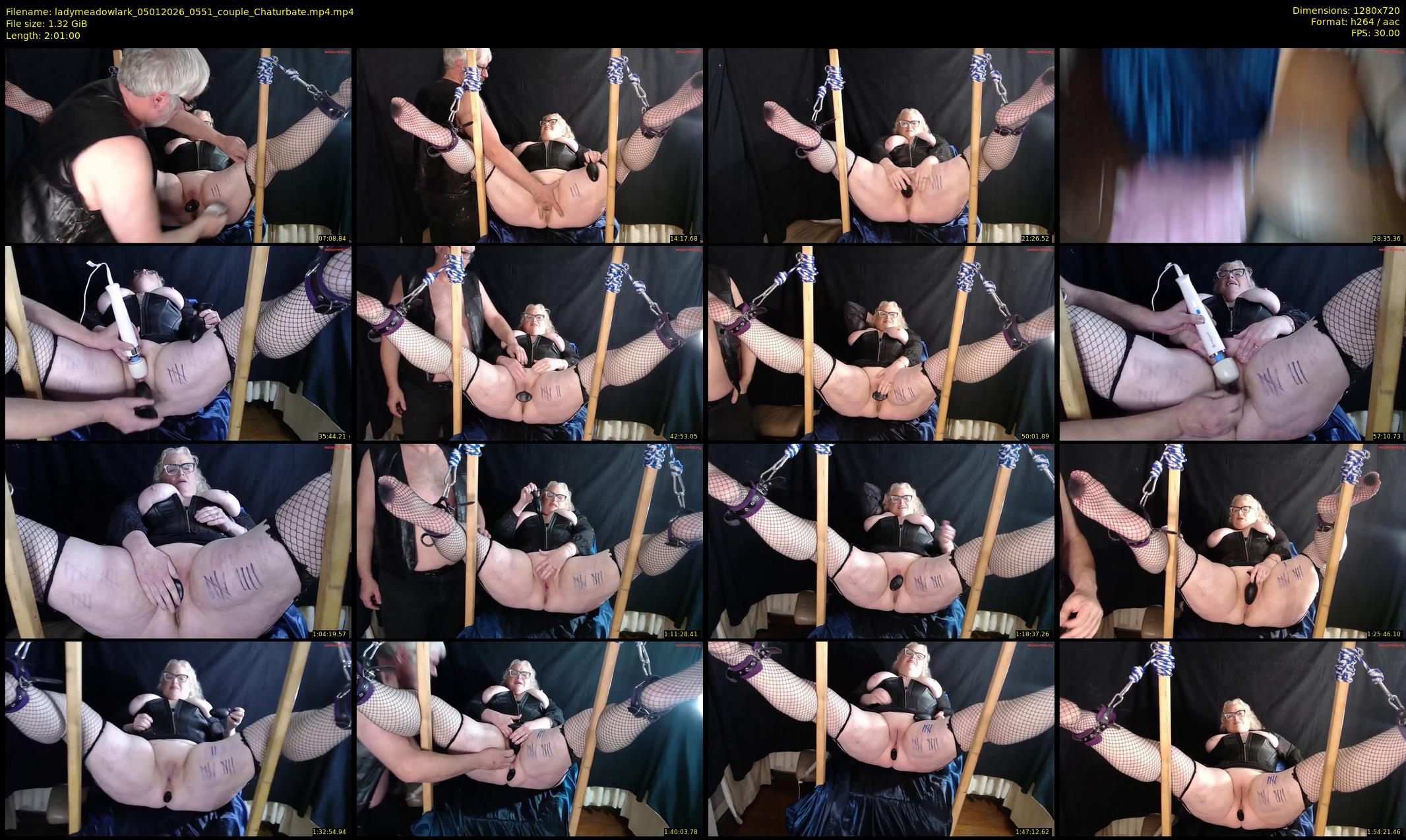 ladymeadowlark — 121 minute Chaturbate couple cam show recording, 720p, Jan 5, 2026