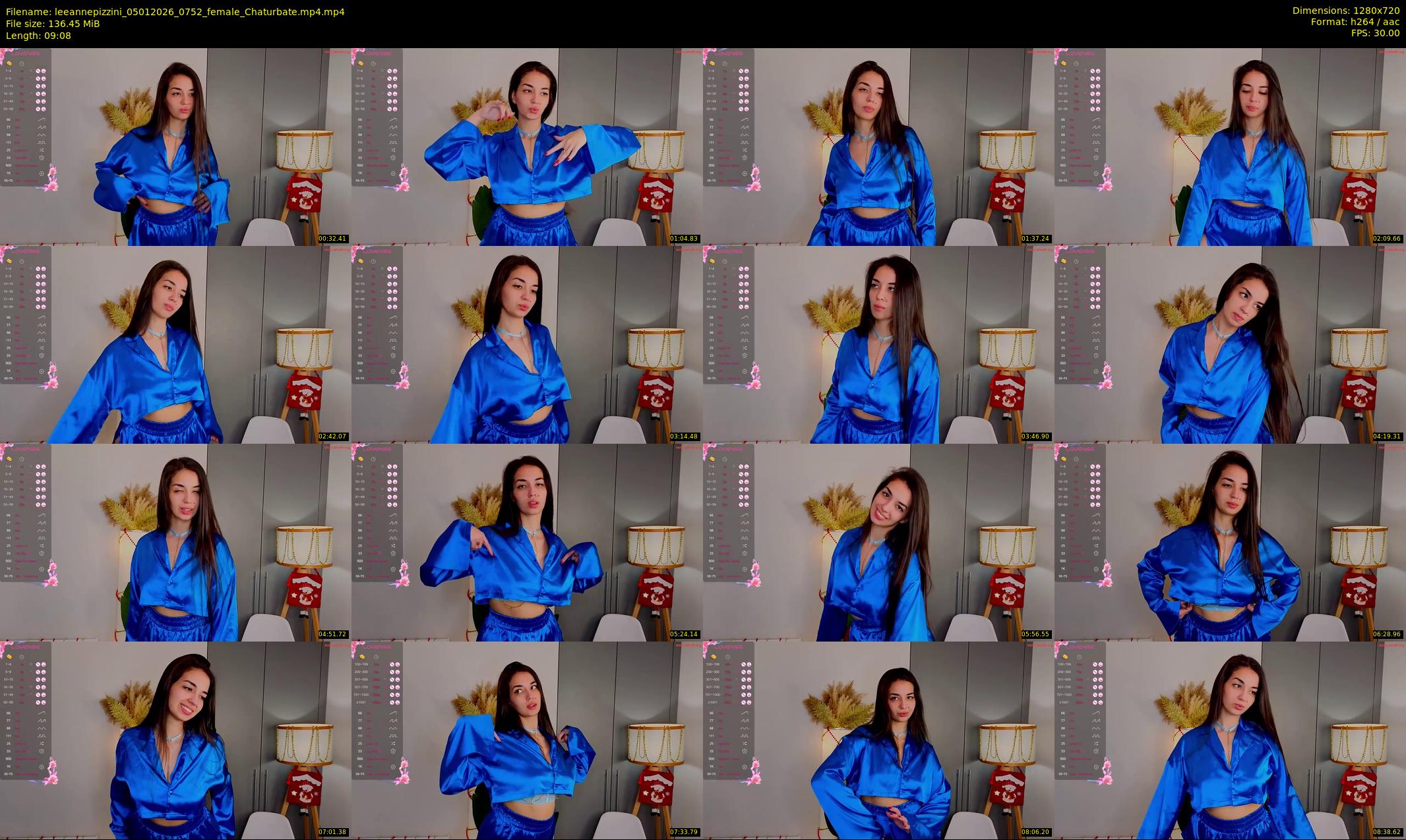 leeannepizzini — 10 minute Chaturbate female cam show recording, 720p, Jan 5, 2026