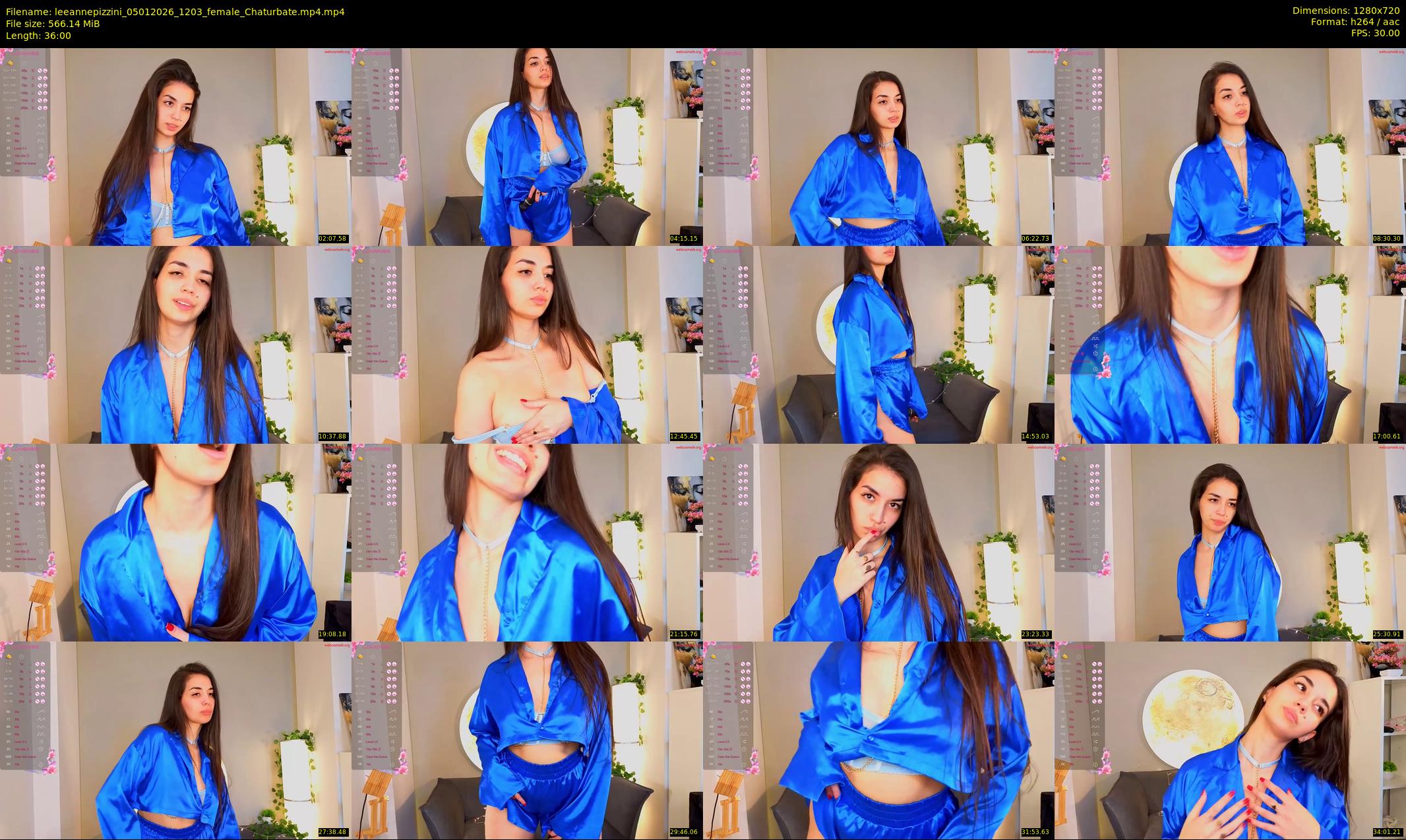 leeannepizzini — 36 minute Chaturbate female cam show recording, 720p, Jan 5, 2026