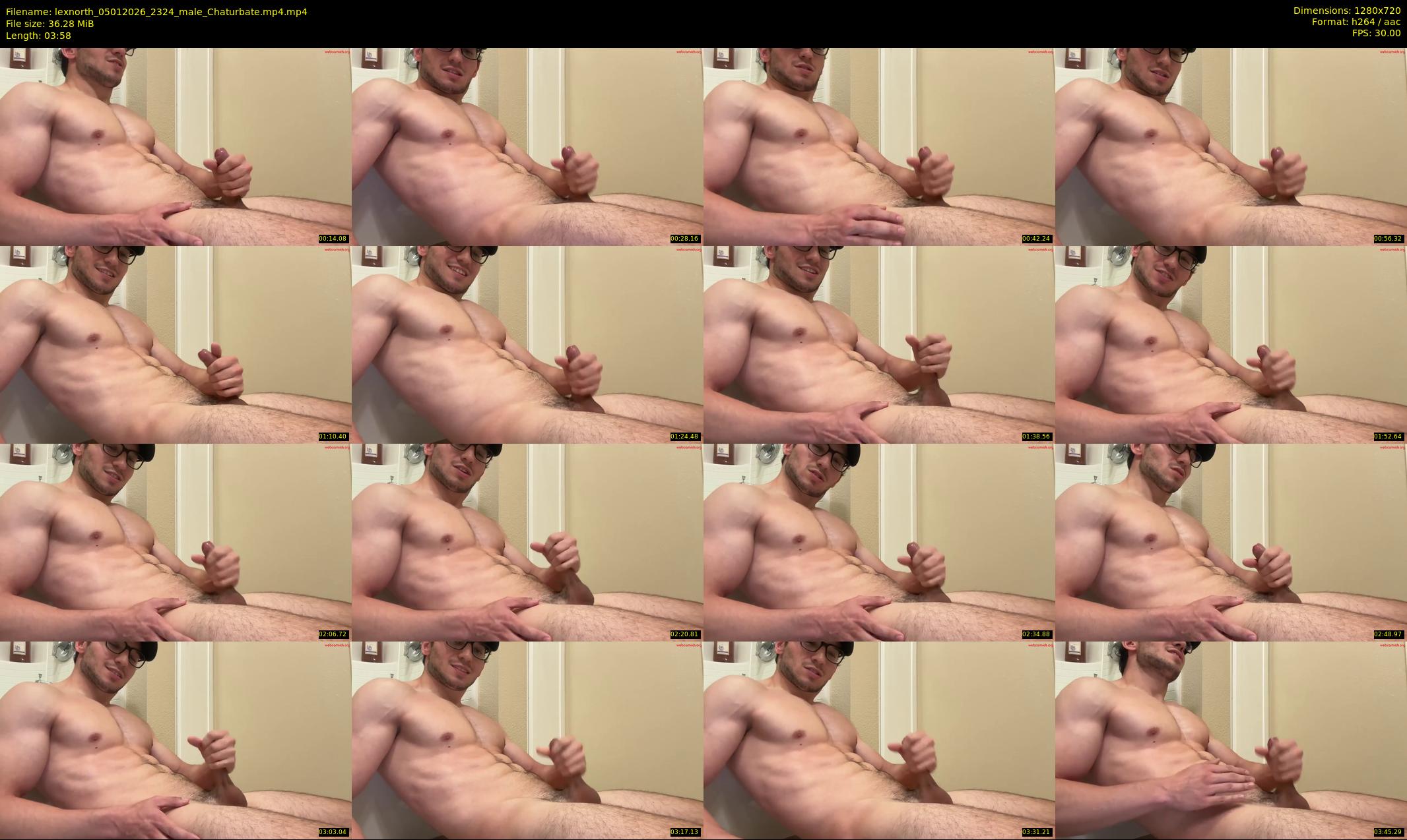 lexnorth — 4 minute Chaturbate male cam show recording, 720p, Jan 5, 2026