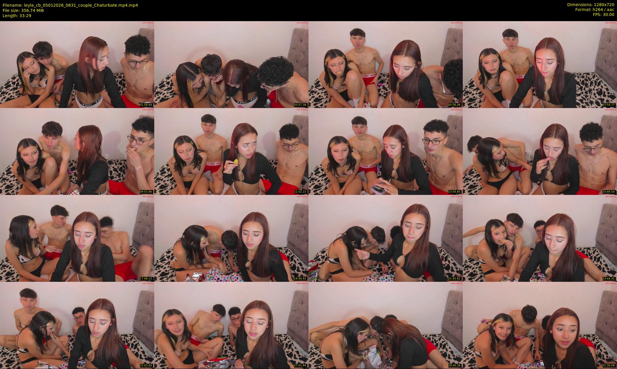 leyla_cb — 34 minute Chaturbate couple cam show recording, 720p, Jan 5, 2026