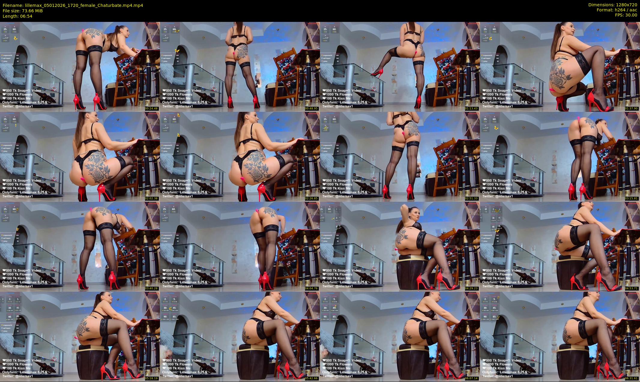 lillemax — 7 minute Chaturbate female cam show recording, 720p, Jan 5, 2026