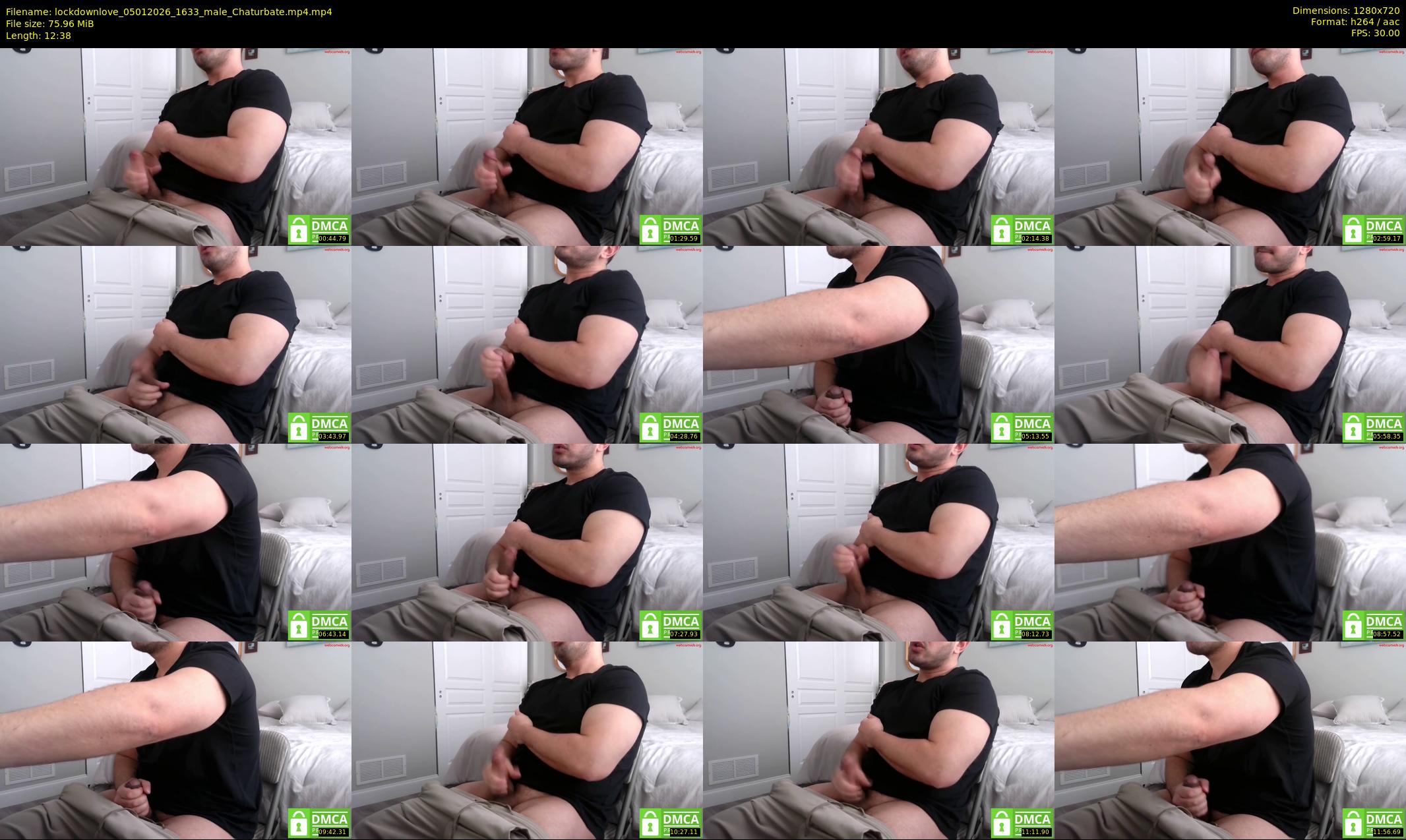 lockdownlove — 13 minute Chaturbate male cam show recording, 720p, Jan 5, 2026