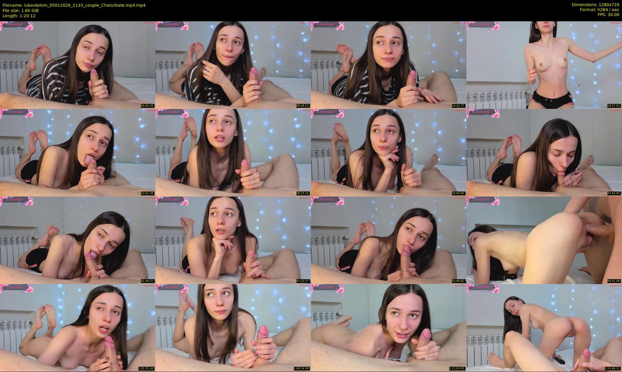 lubovtelom — 81 minute Chaturbate couple cam show recording, 720p, Jan 5, 2026