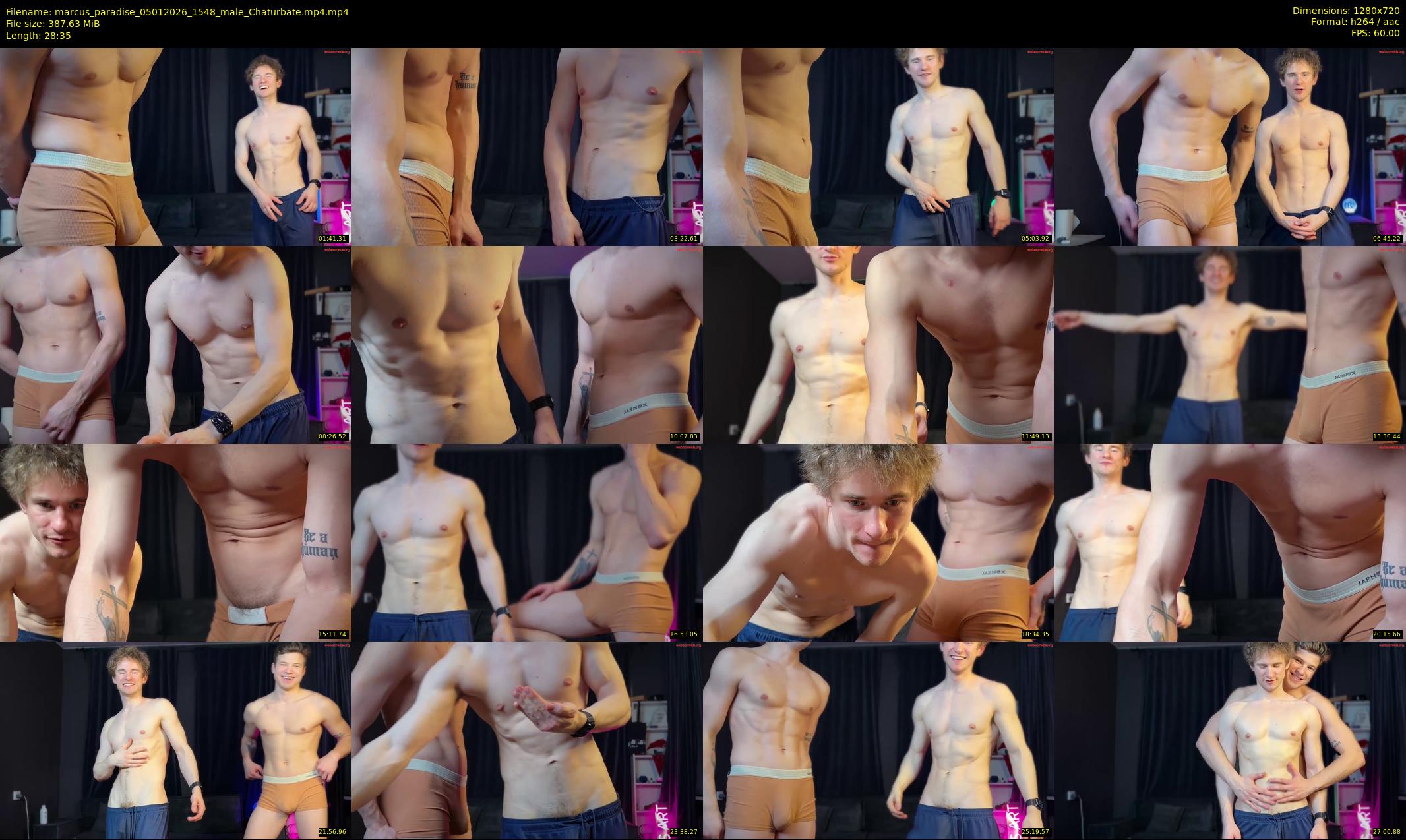 marcus_paradise — 29 minute Chaturbate male cam show recording, 720p, Jan 5, 2026