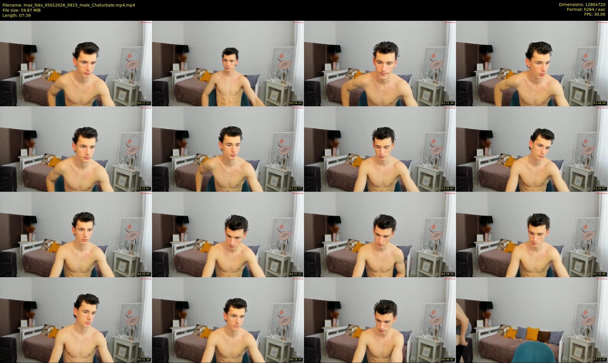 max_foks — 8 minute Chaturbate male cam show recording, 720p, Jan 5, 2026