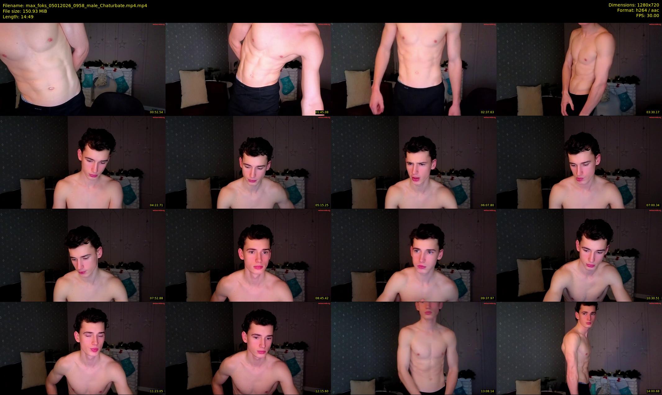 max_foks — 15 minute Chaturbate male cam show recording, 720p, Jan 5, 2026