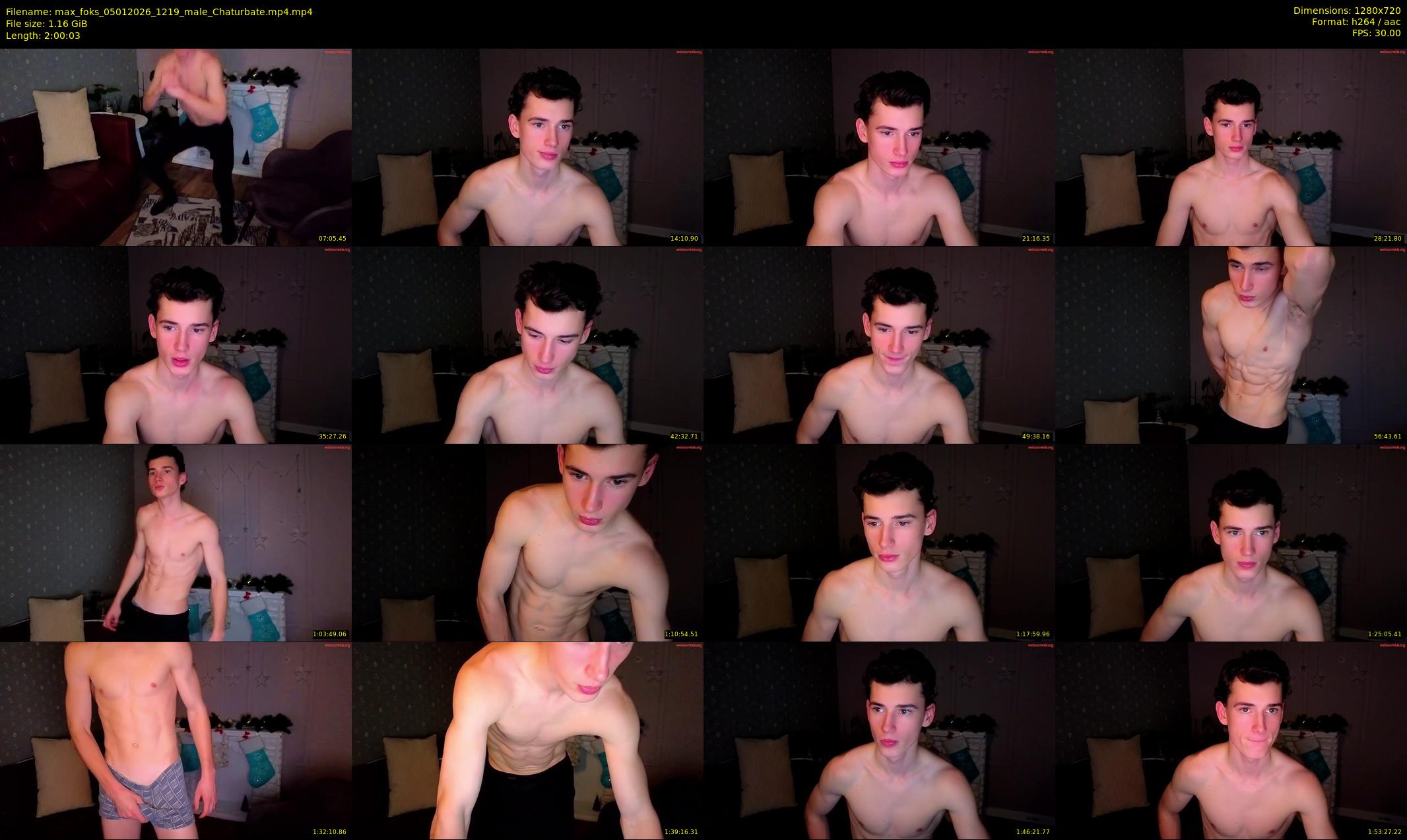 max_foks — 121 minute Chaturbate male cam show recording, 720p, Jan 5, 2026