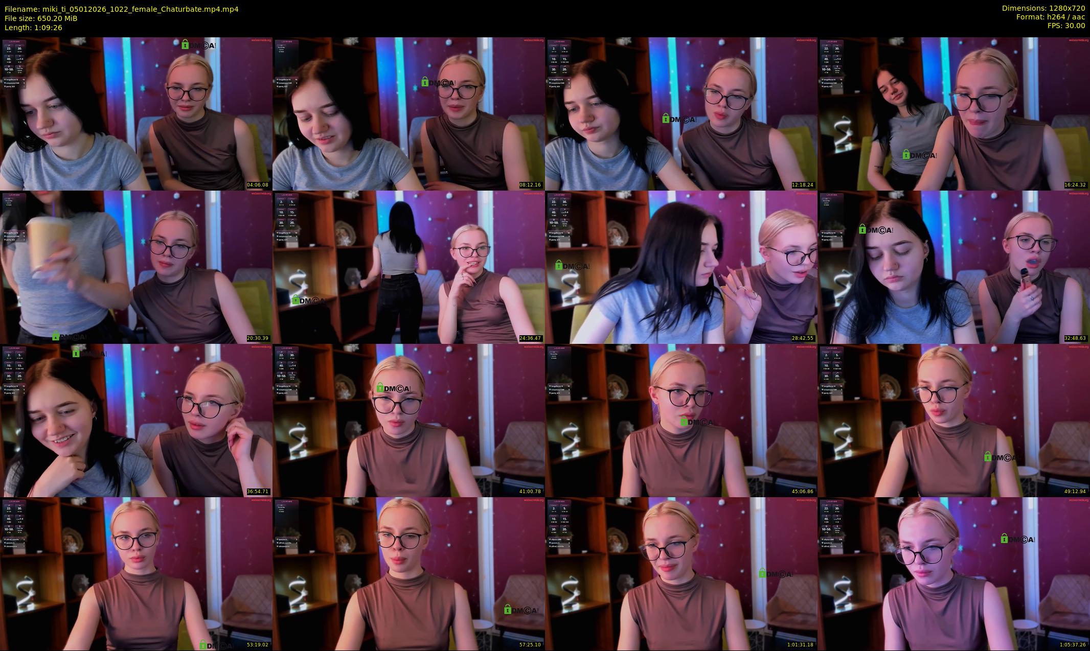 miki_ti — 70 minute Chaturbate female cam show recording, 720p, Jan 5, 2026