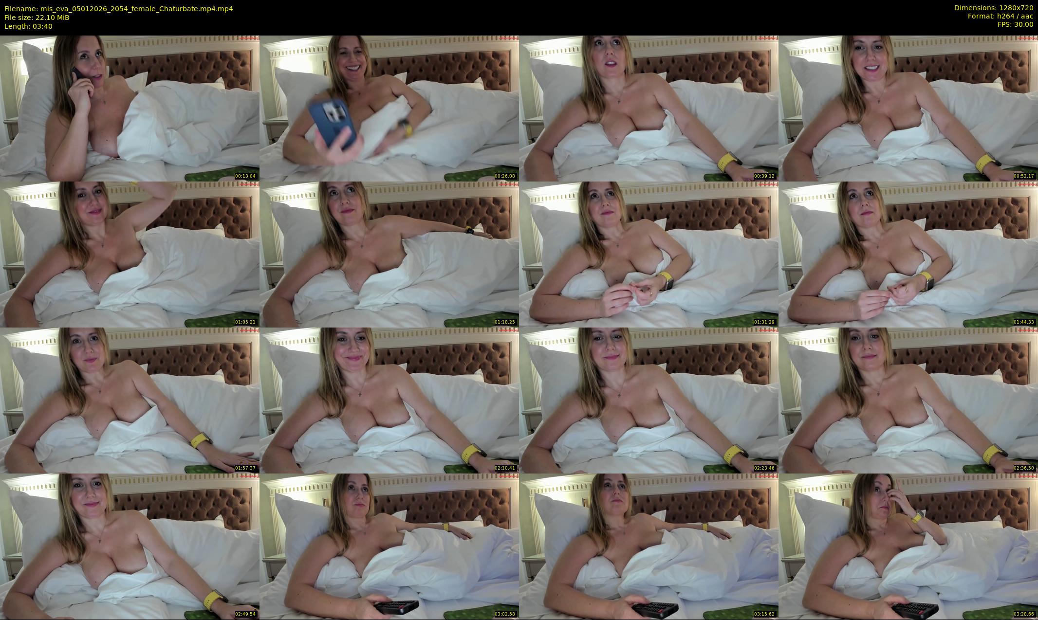 mis_eva — 4 minute Chaturbate female cam show recording, 720p, Jan 5, 2026
