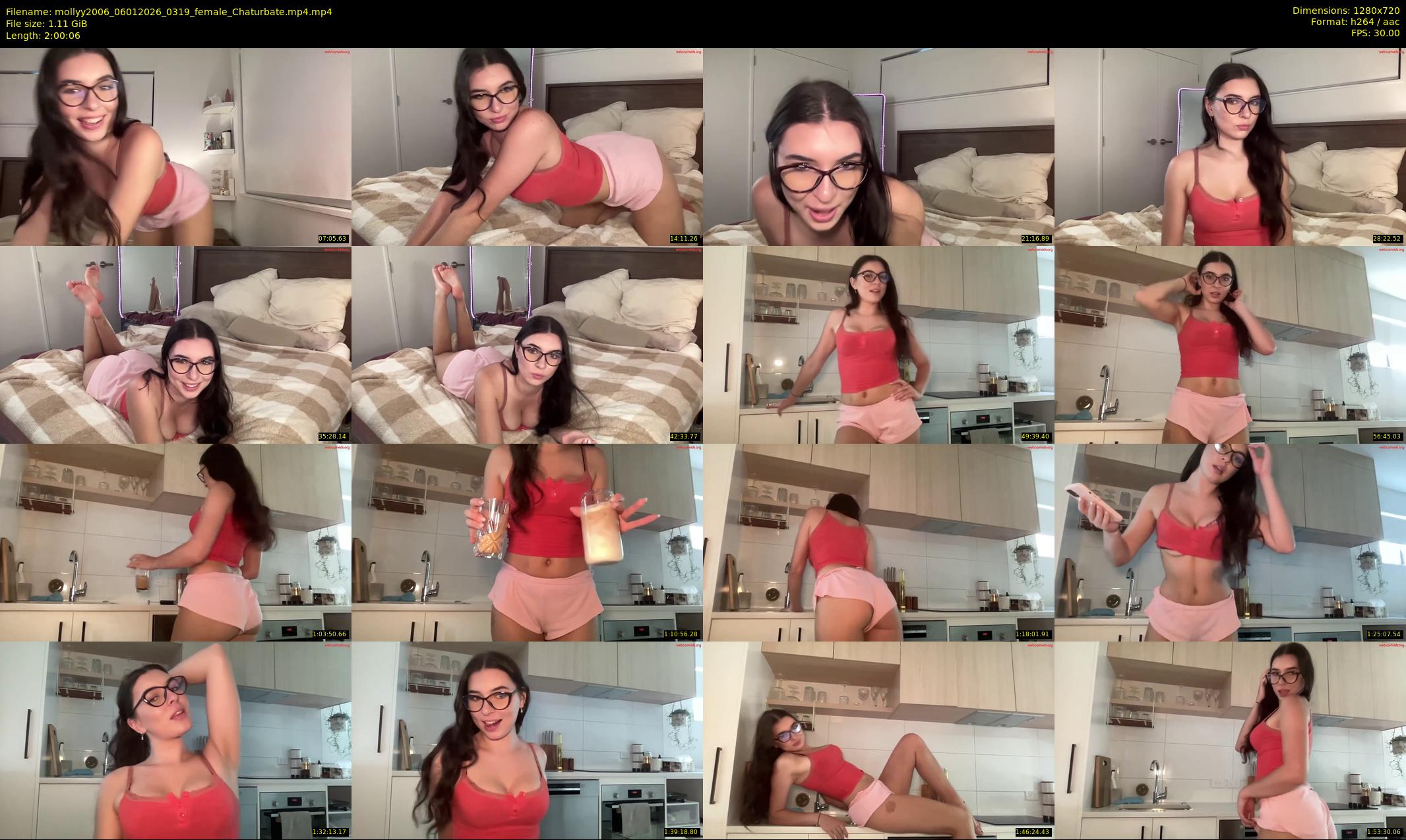 mollyy2006 — 121 minute Chaturbate female cam show recording, 720p, Jan 6, 2026