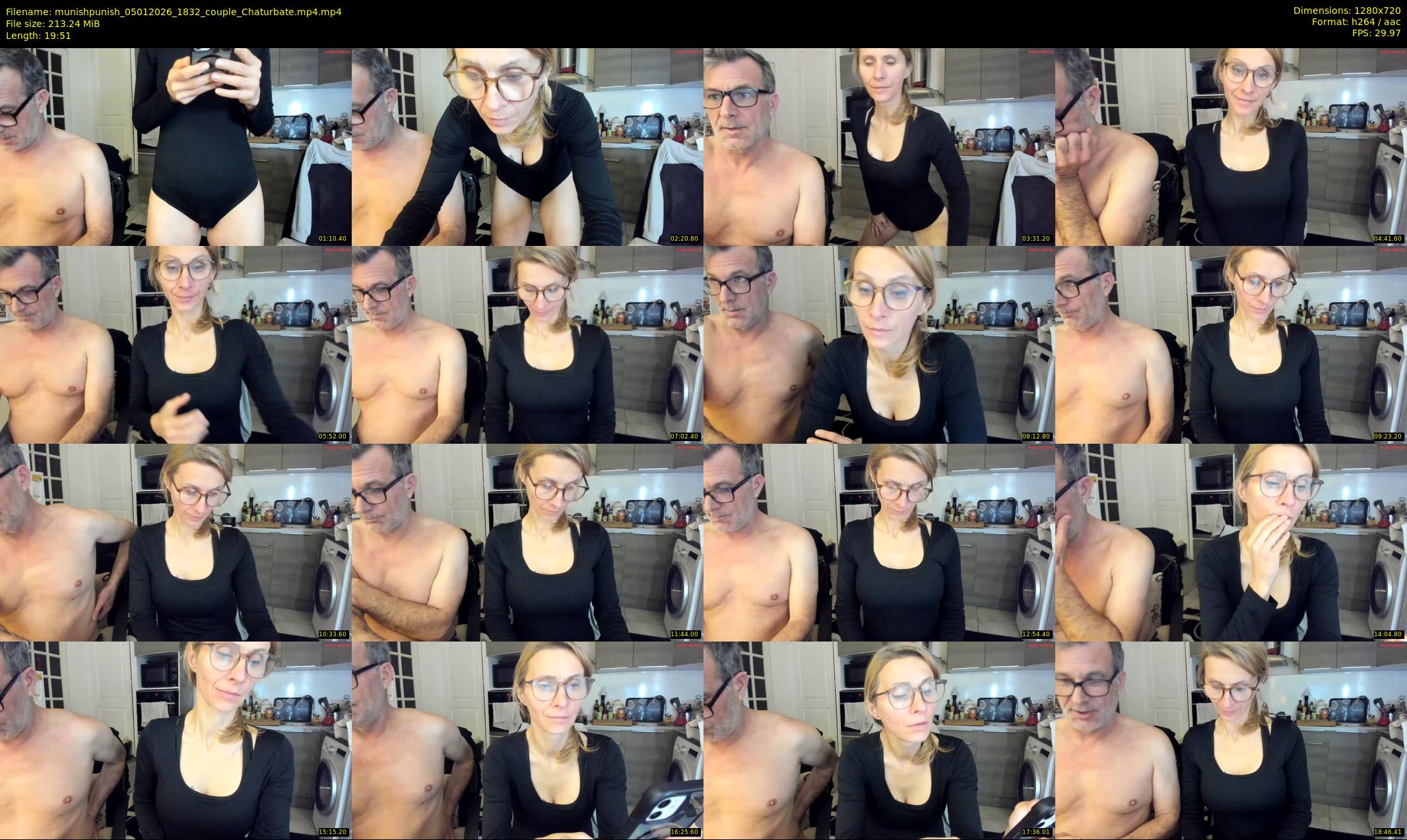 munishpunish — 20 minute Chaturbate couple cam show recording, 720p, Jan 5, 2026