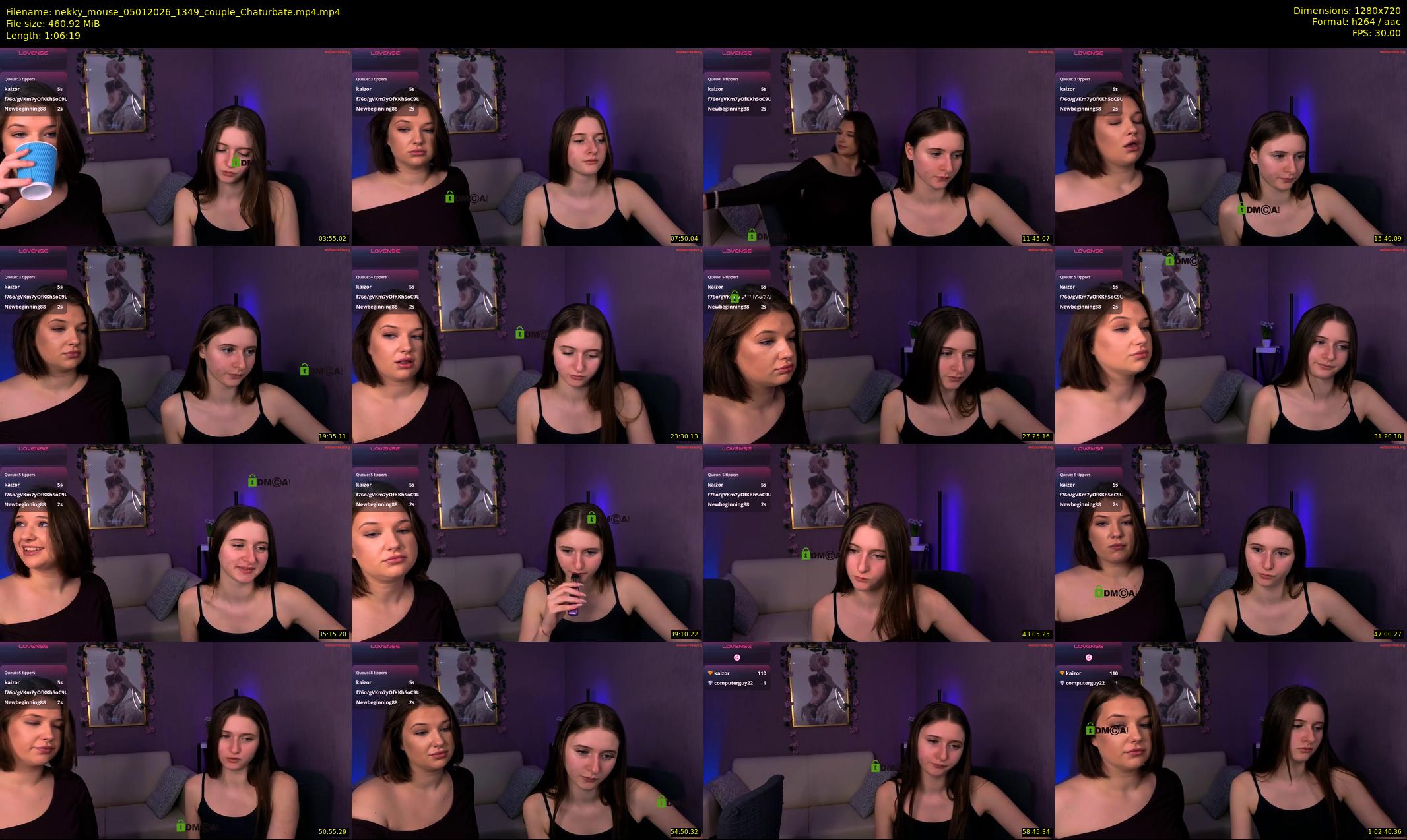 nekky_mouse — 67 minute Chaturbate female cam show recording, 720p, Jan 5, 2026