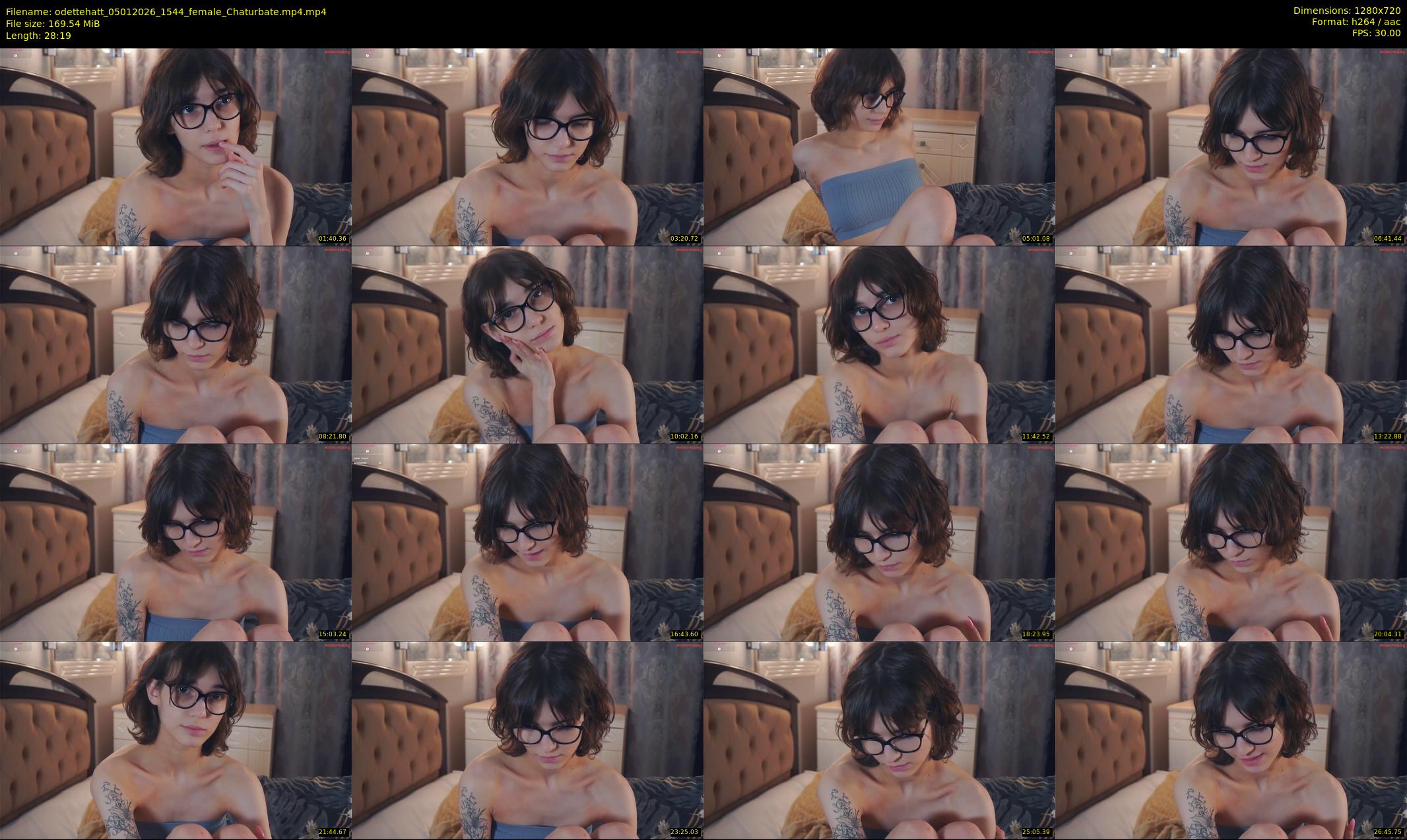 odettehatt — 29 minute Chaturbate female cam show recording, 720p, Jan 5, 2026