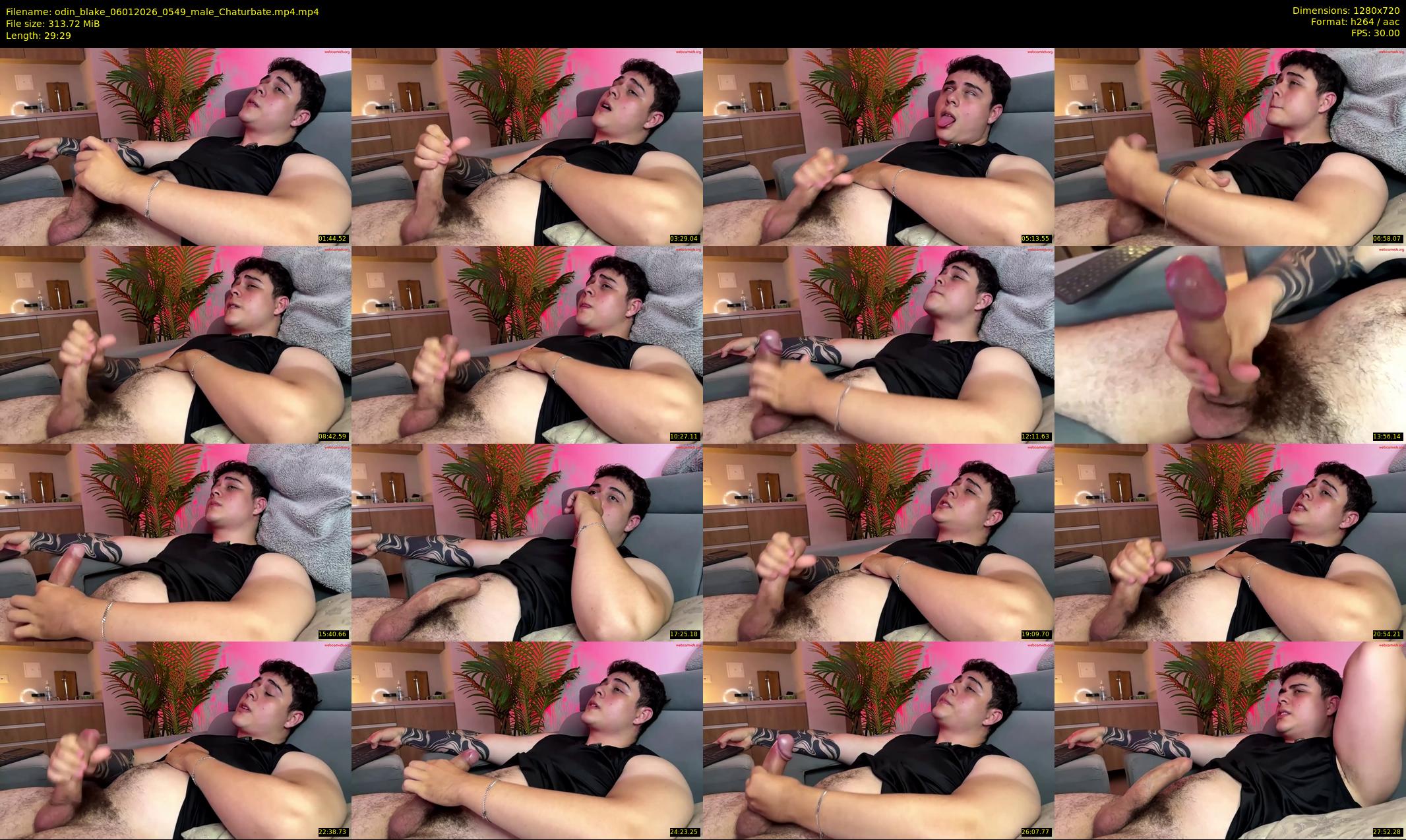 odin_blake — 30 minute Chaturbate male cam show recording, 720p, Jan 6, 2026