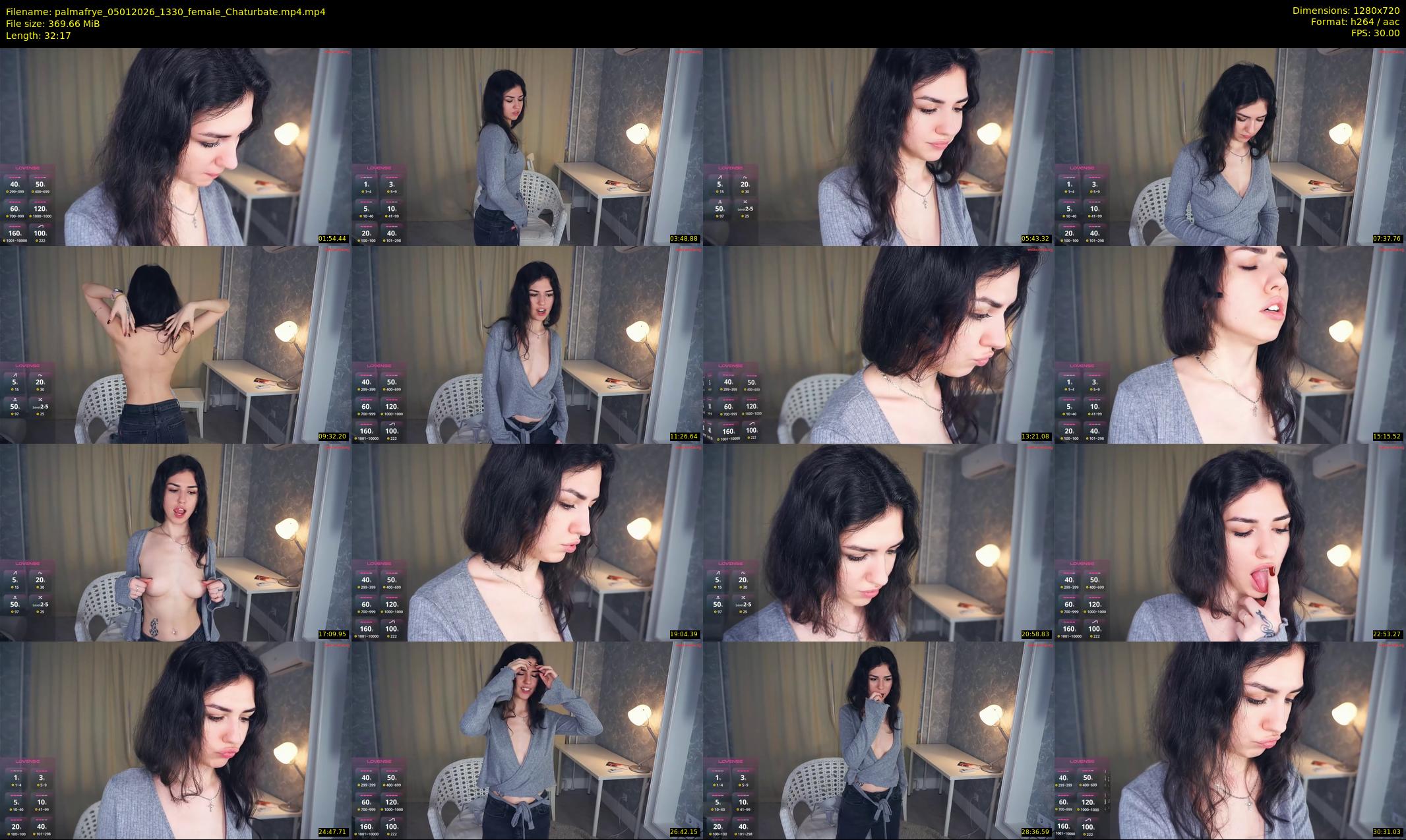 palmafrye — 33 minute Chaturbate female cam show recording, 720p, Jan 5, 2026