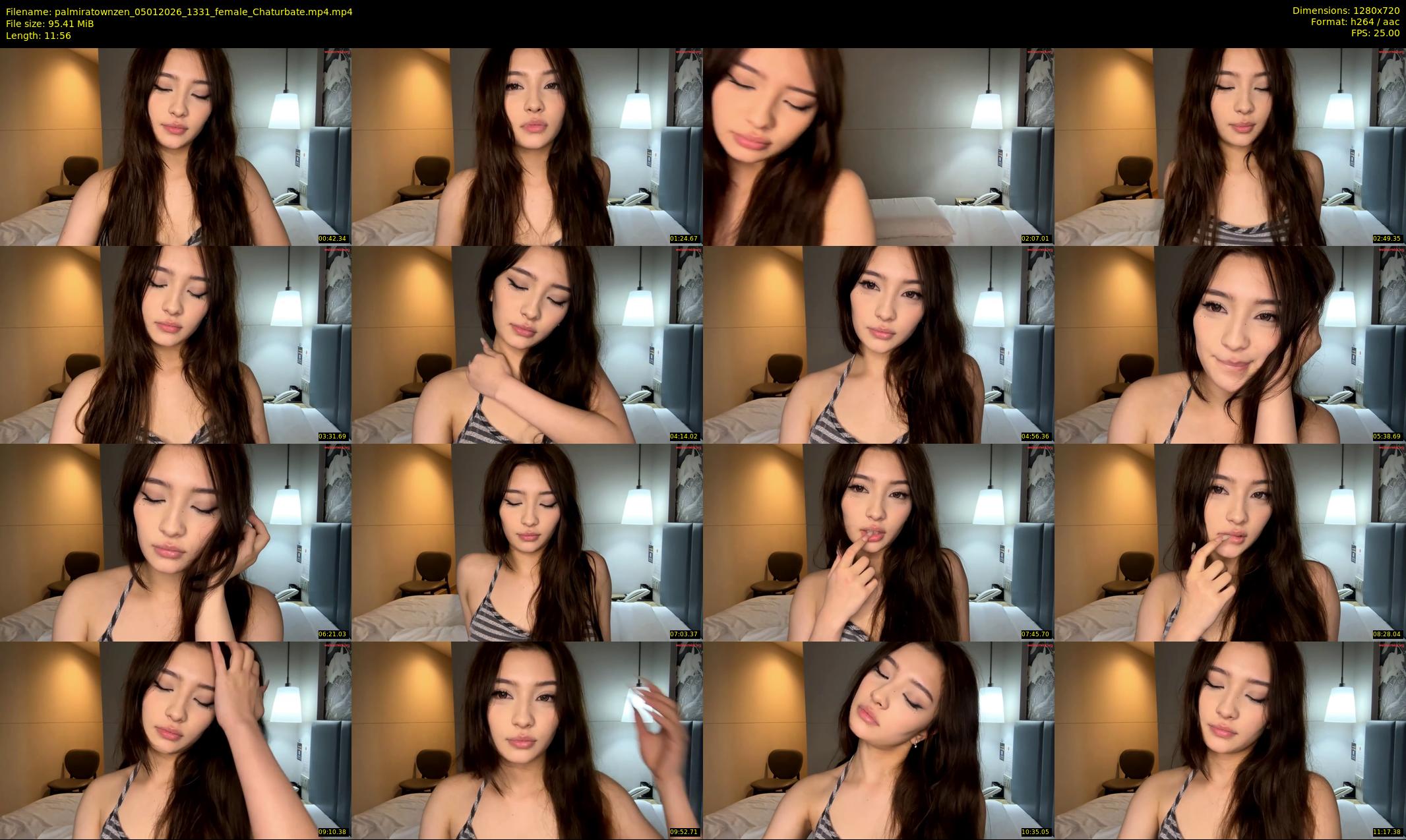 palmiratownzen — 12 minute Chaturbate female cam show recording, 720p, Jan 5, 2026
