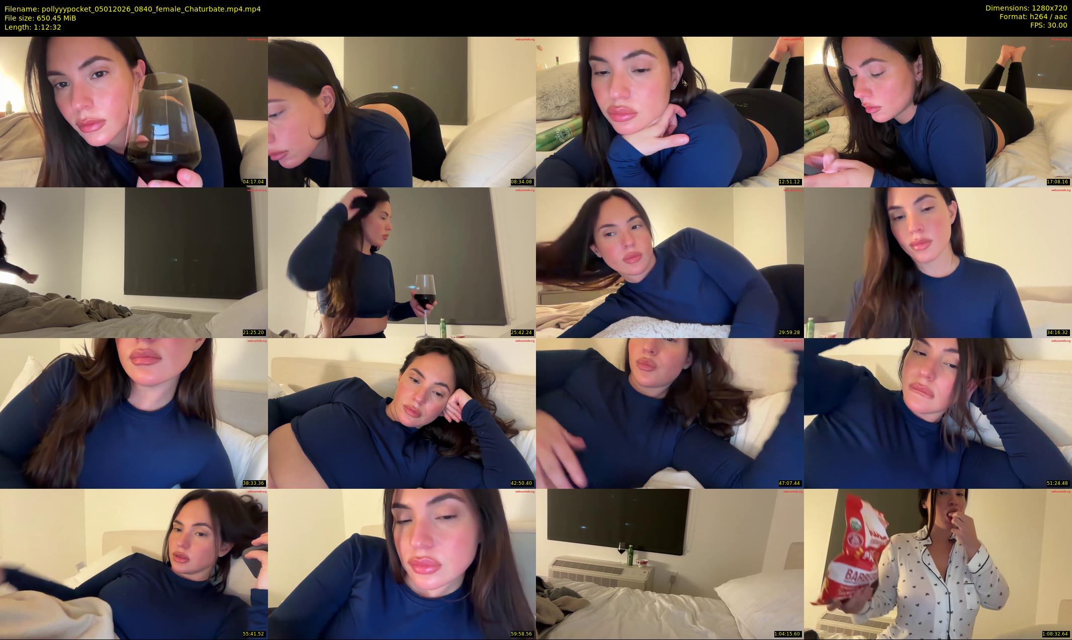 pollyyypocket — 73 minute Chaturbate female cam show recording, 720p, Jan 5, 2026