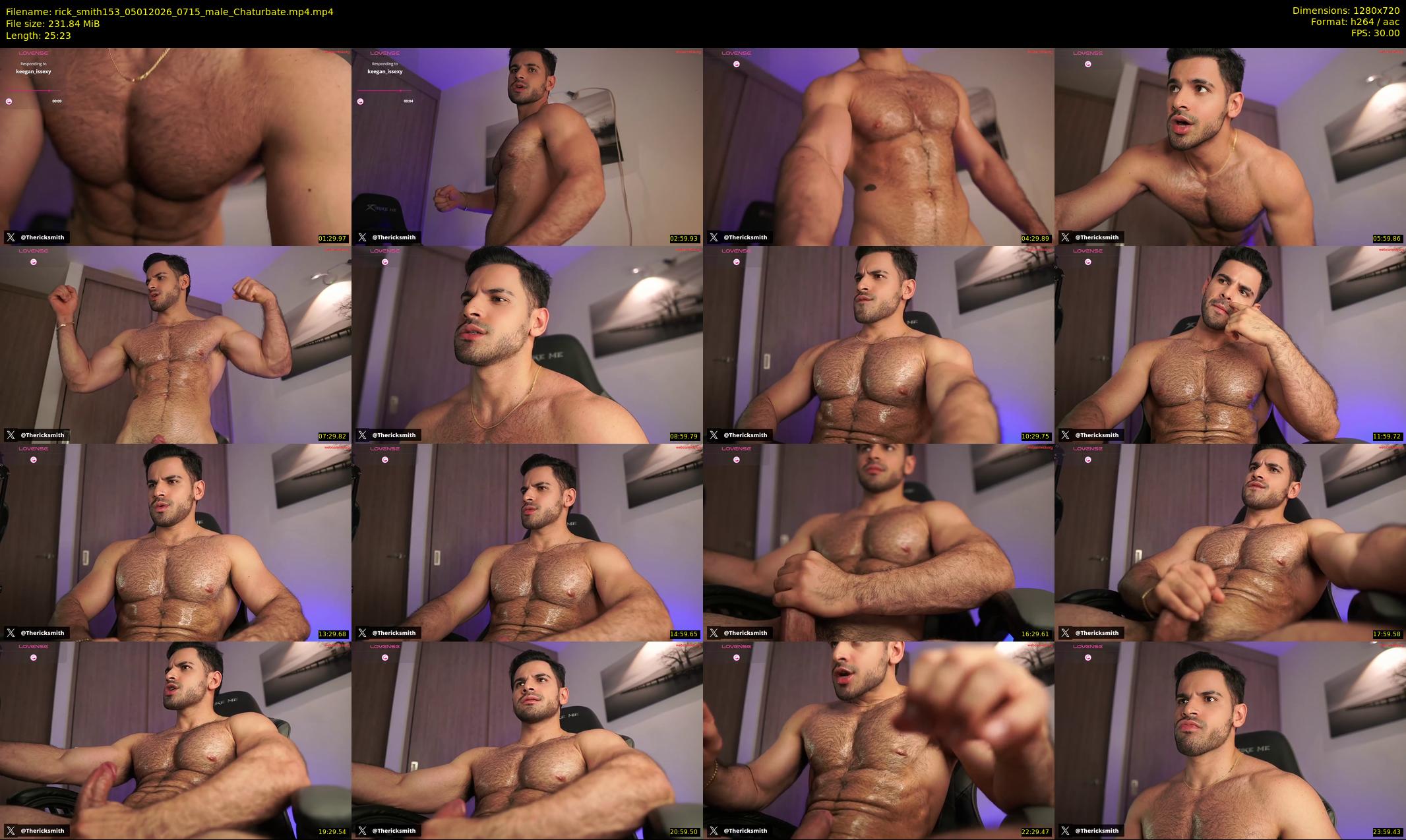 rick_smith153 — 26 minute Chaturbate male cam show recording, 720p, Jan 5, 2026