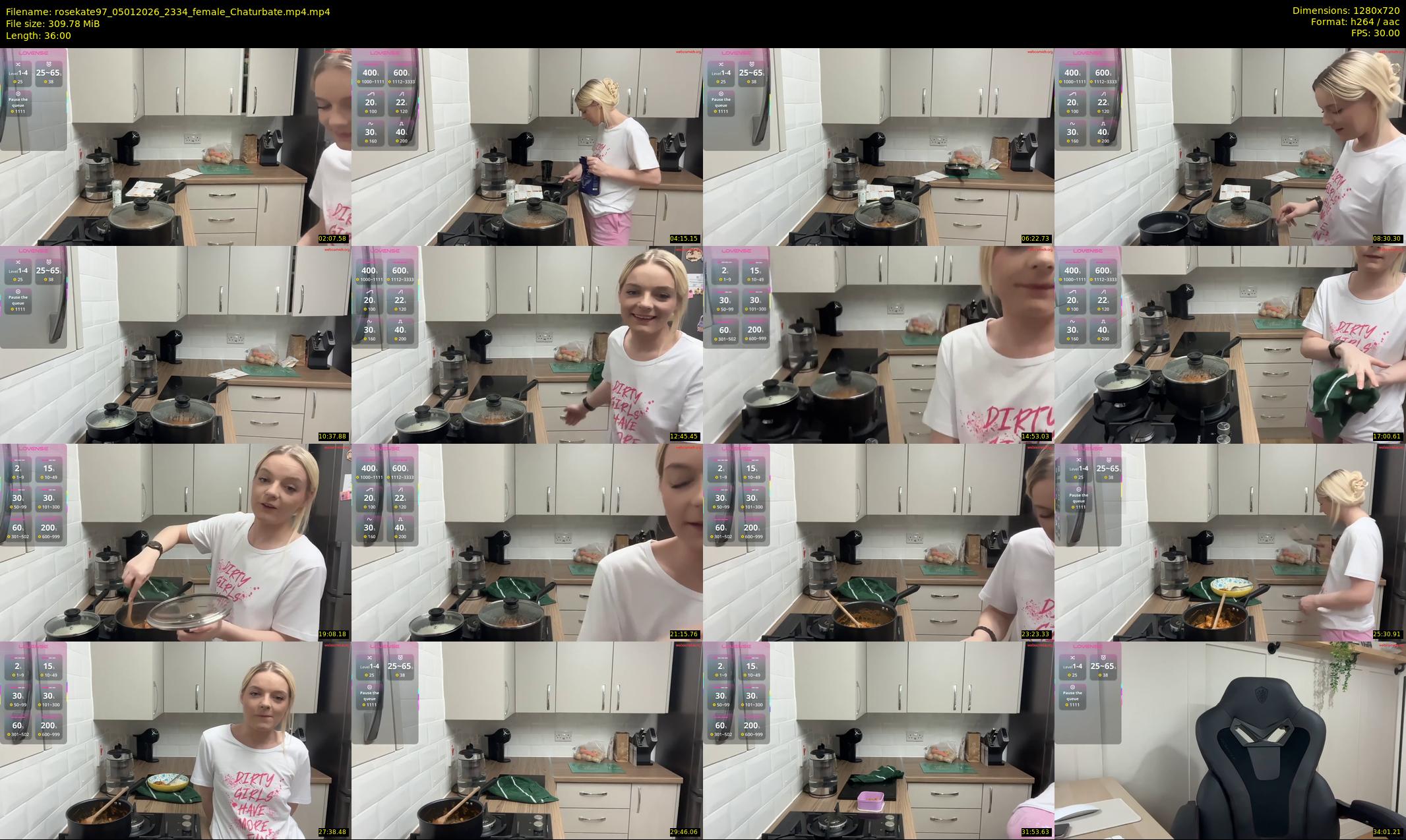 rosekate97 — 36 minute Chaturbate female cam show recording, 720p, Jan 5, 2026