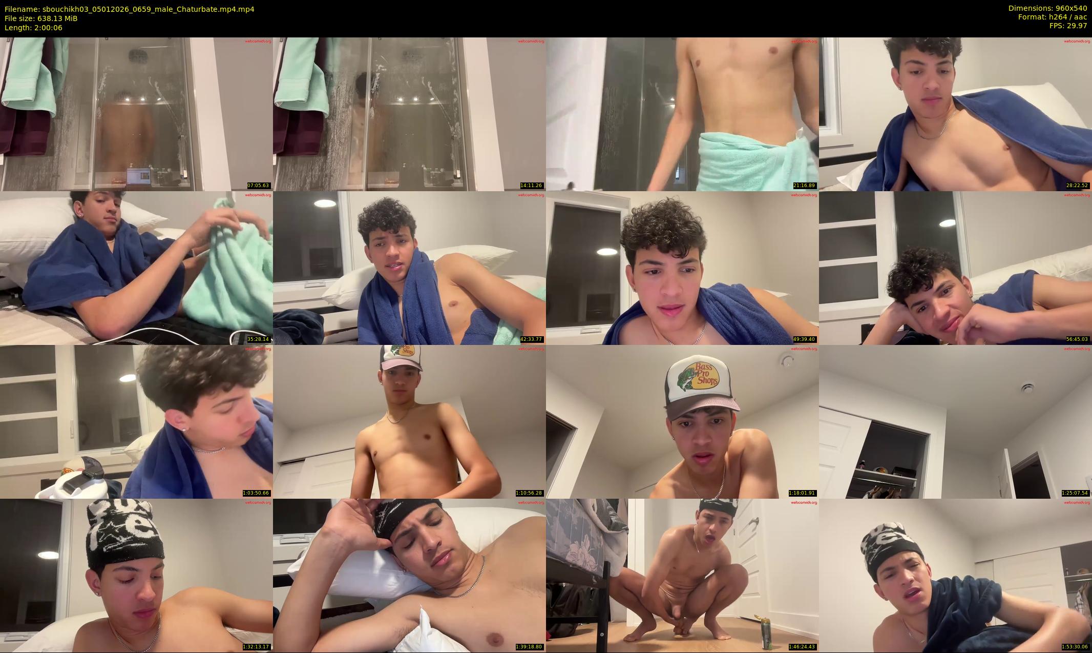 sbouchikh03 — 121 minute Chaturbate male cam show recording, 480p, Jan 5, 2026