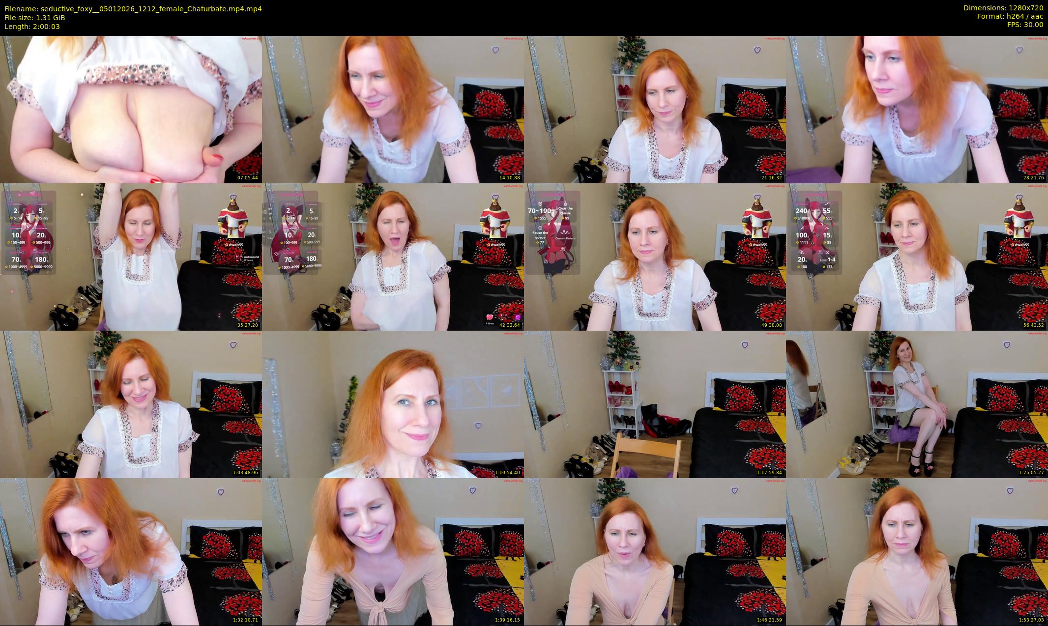 seductive_foxy_ — 121 minute Chaturbate female cam show recording, 720p, Jan 5, 2026