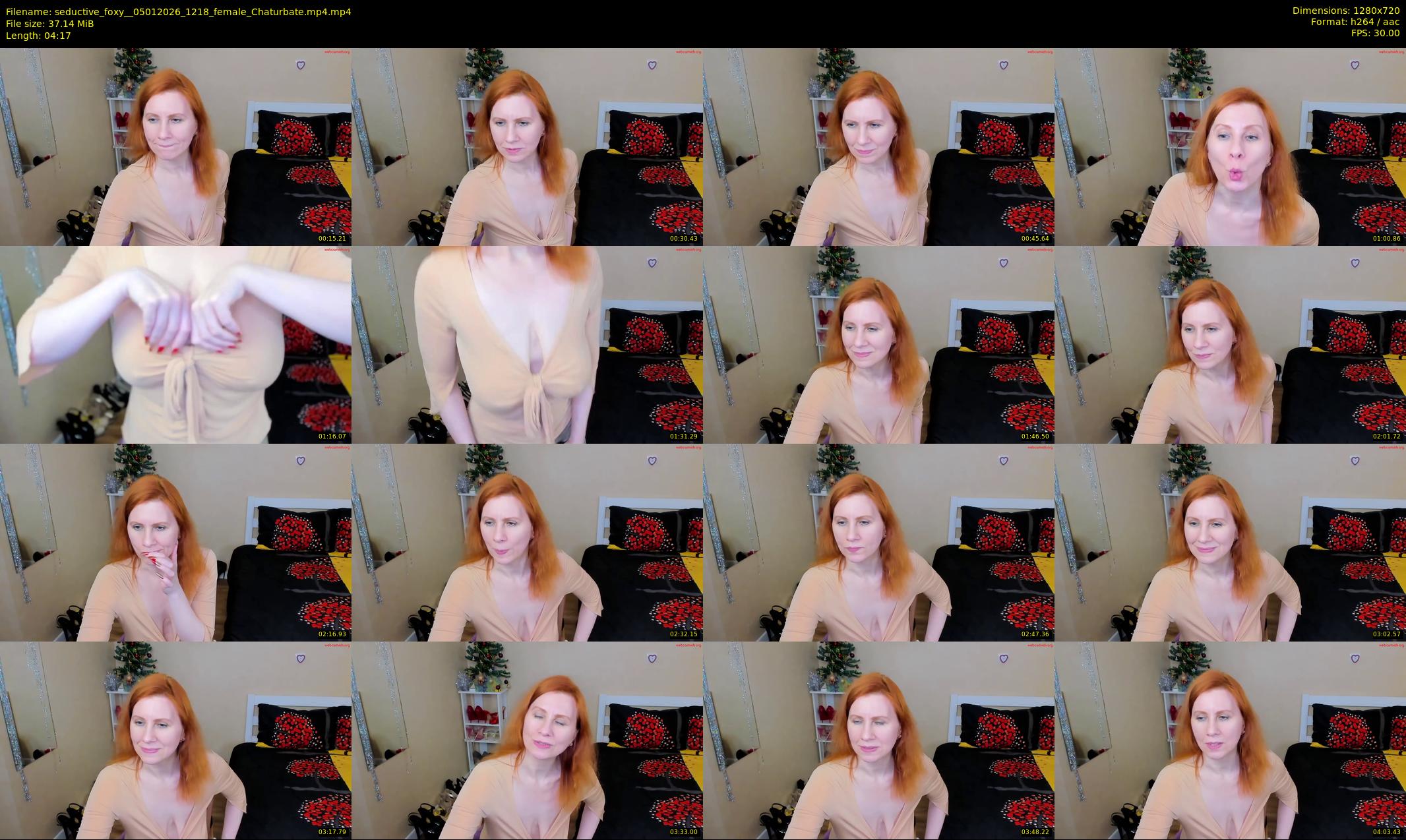 seductive_foxy_ — 5 minute Chaturbate female cam show recording, 720p, Jan 5, 2026