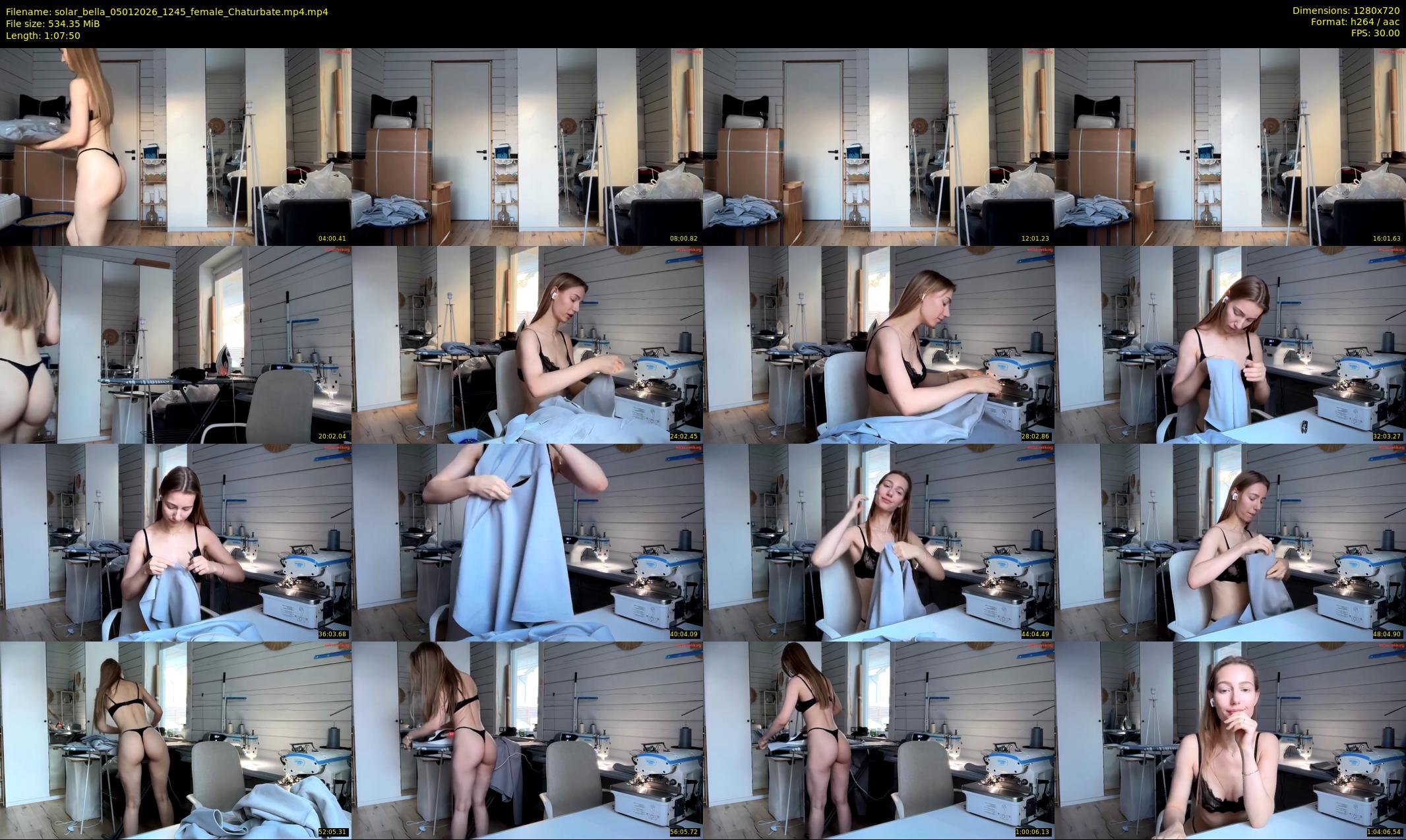 solar_bella — 68 minute Chaturbate female cam show recording, 720p, Jan 5, 2026