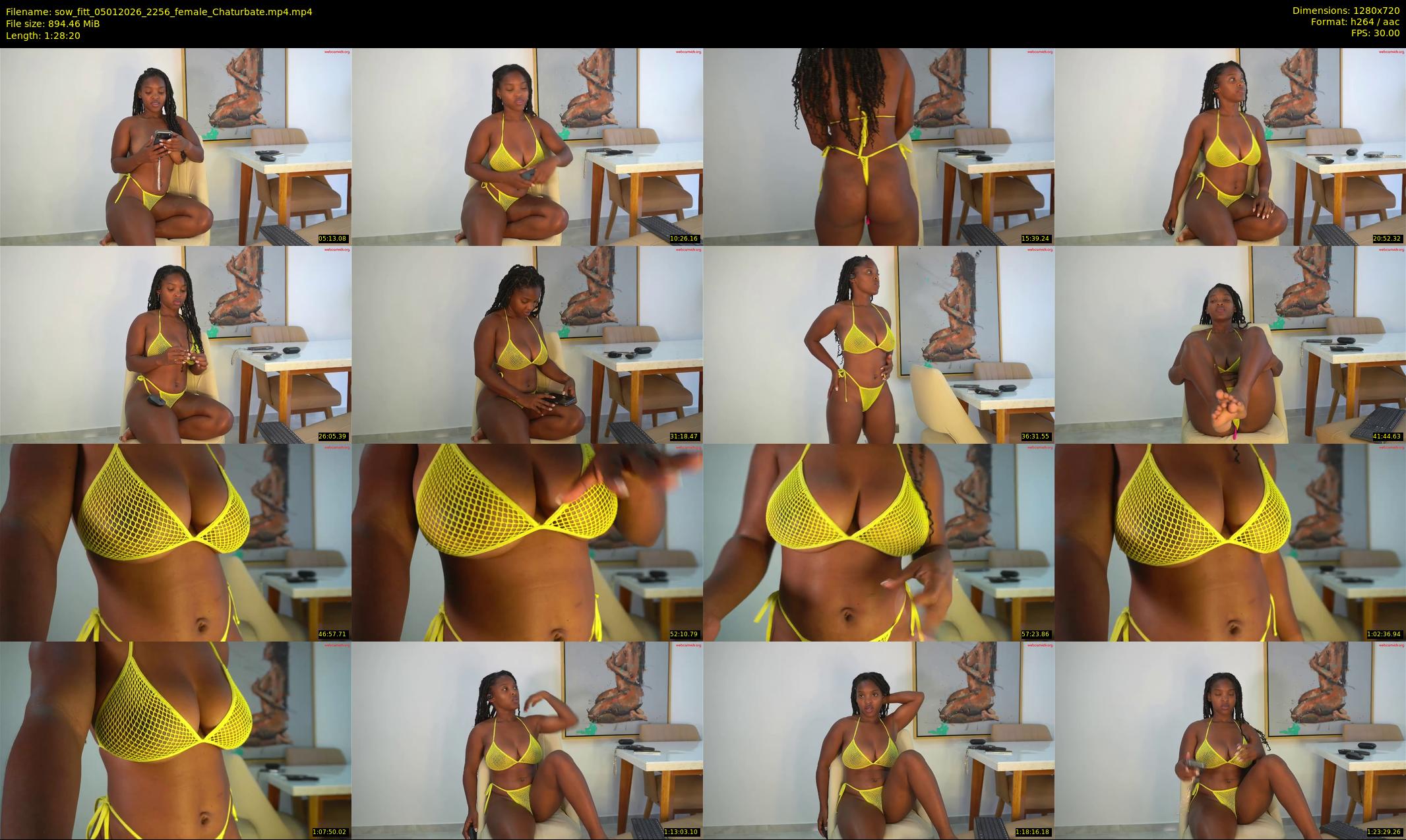 sow_fitt — 89 minute Chaturbate female cam show recording, 720p, Jan 5, 2026