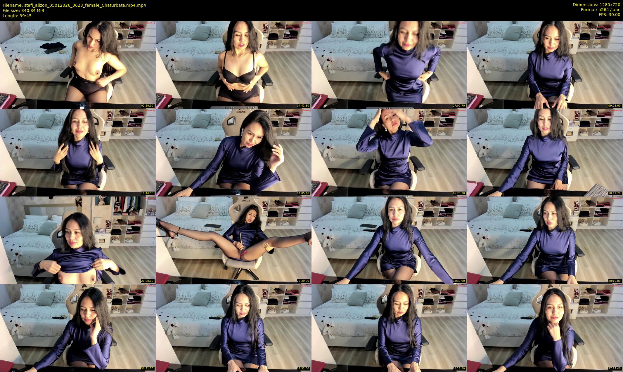 stefi_alizon — 40 minute Chaturbate female cam show recording, 720p, Jan 5, 2026