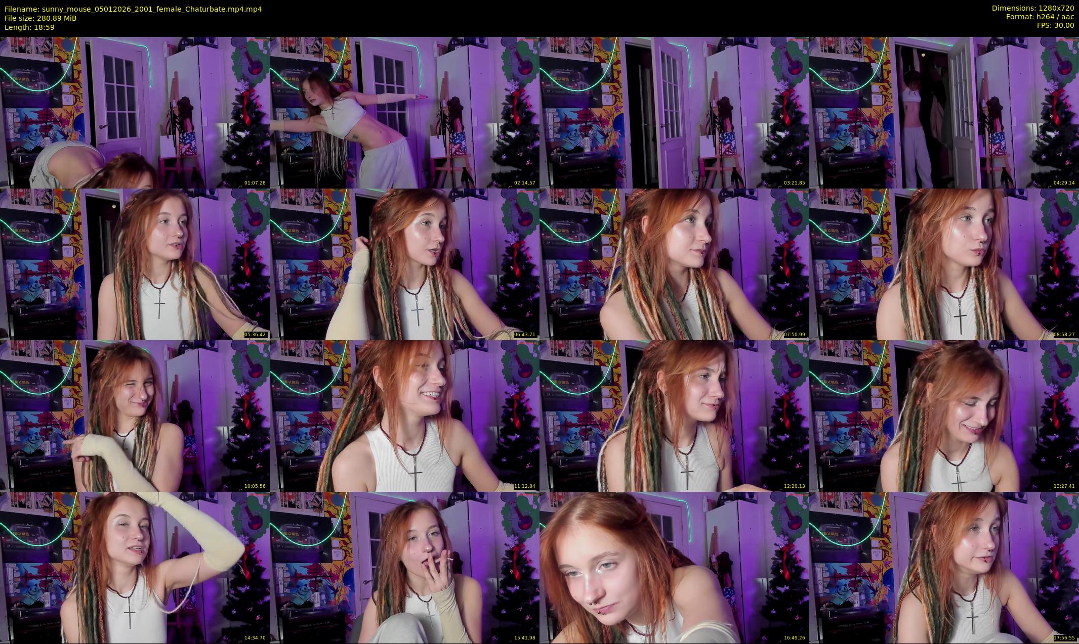 sunny_mouse — 19 minute Chaturbate female cam show recording, 720p, Jan 5, 2026