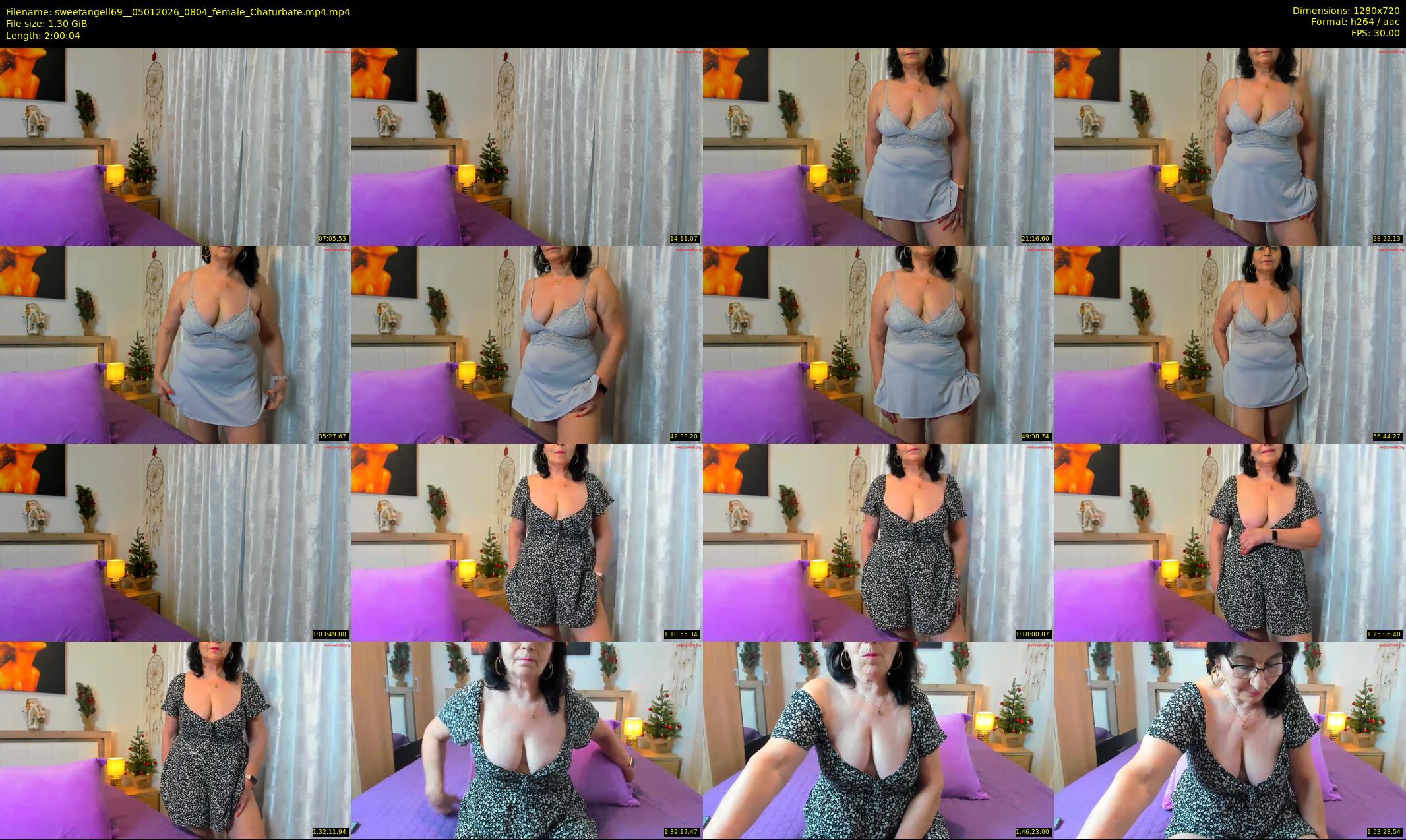 sweetangell69_ — 121 minute Chaturbate female cam show recording, 720p, Jan 5, 2026