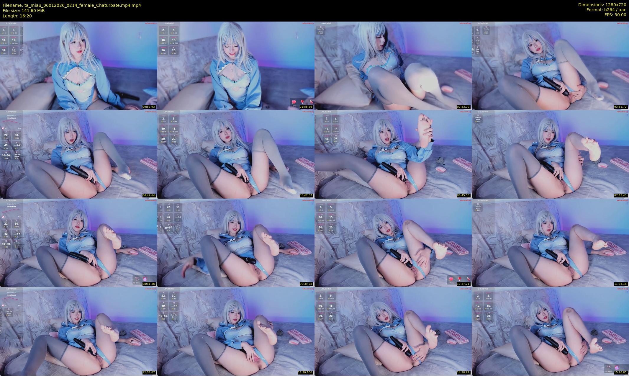 ta_miau — 17 minute Chaturbate female cam show recording, 720p, Jan 6, 2026