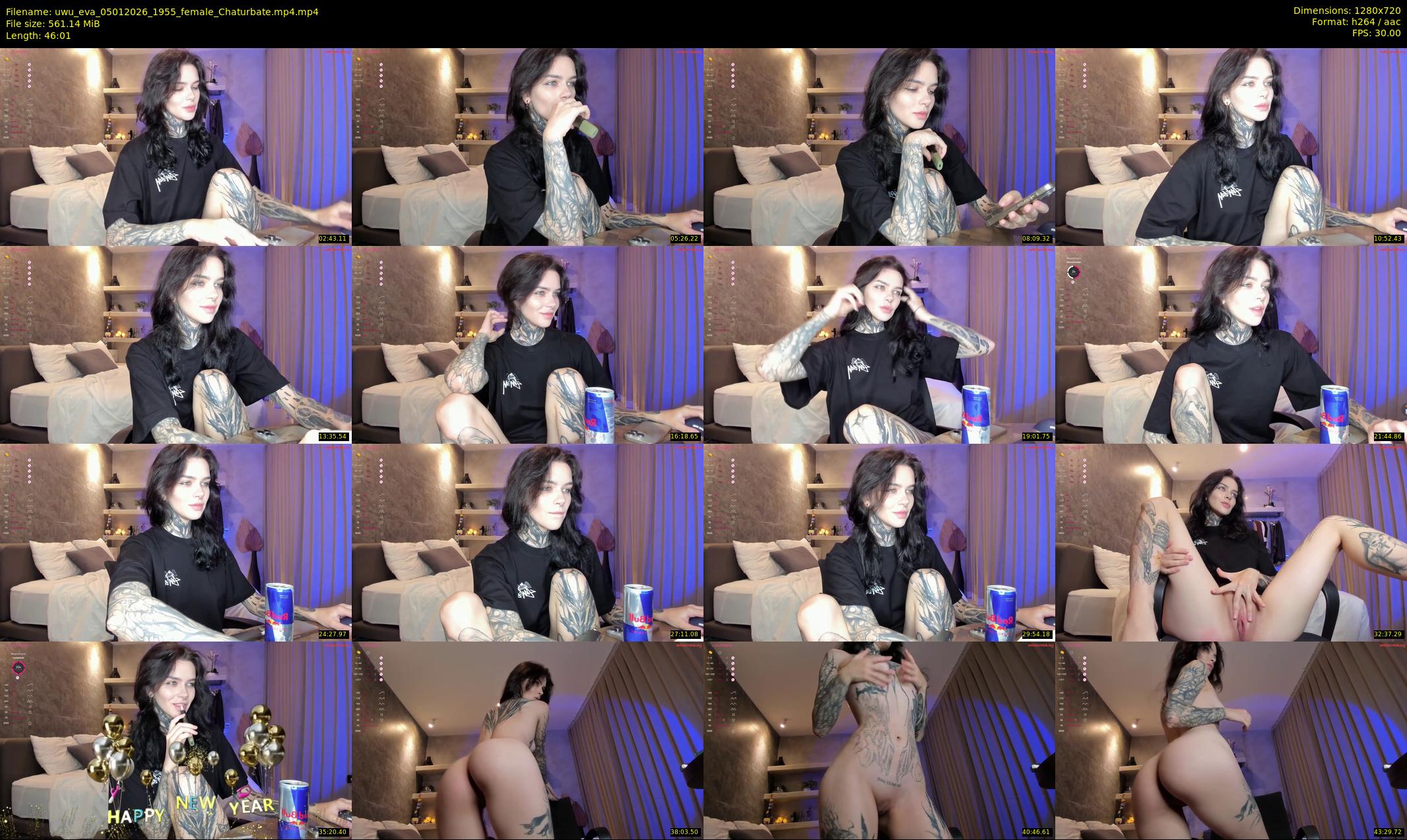 uwu_eva — 47 minute Chaturbate female cam show recording, 720p, Jan 5, 2026