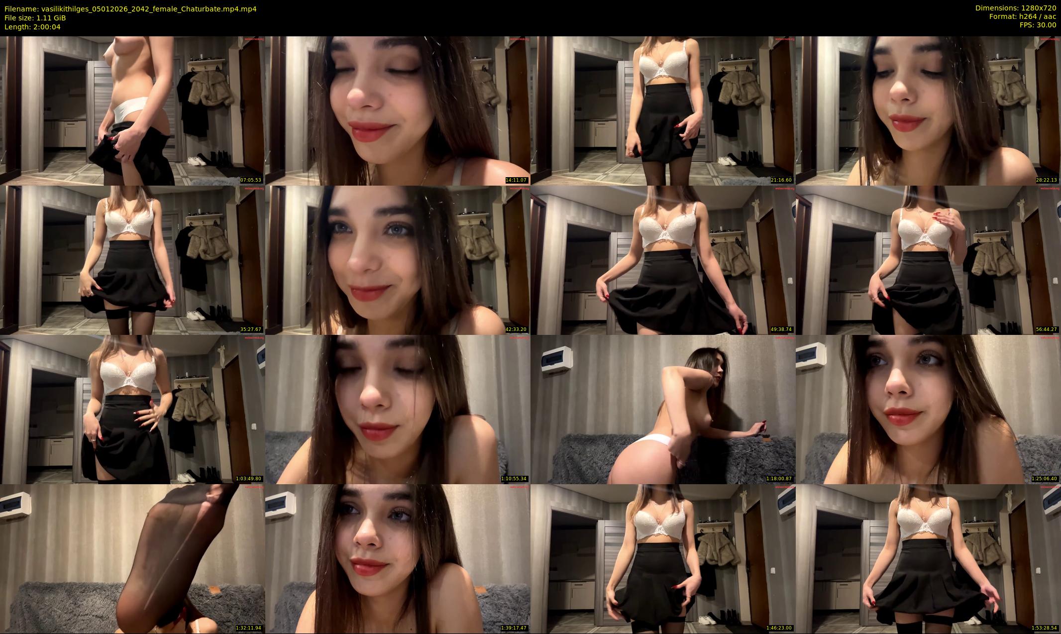 vasilikithilges — 121 minute Chaturbate female cam show recording, 720p, Jan 5, 2026