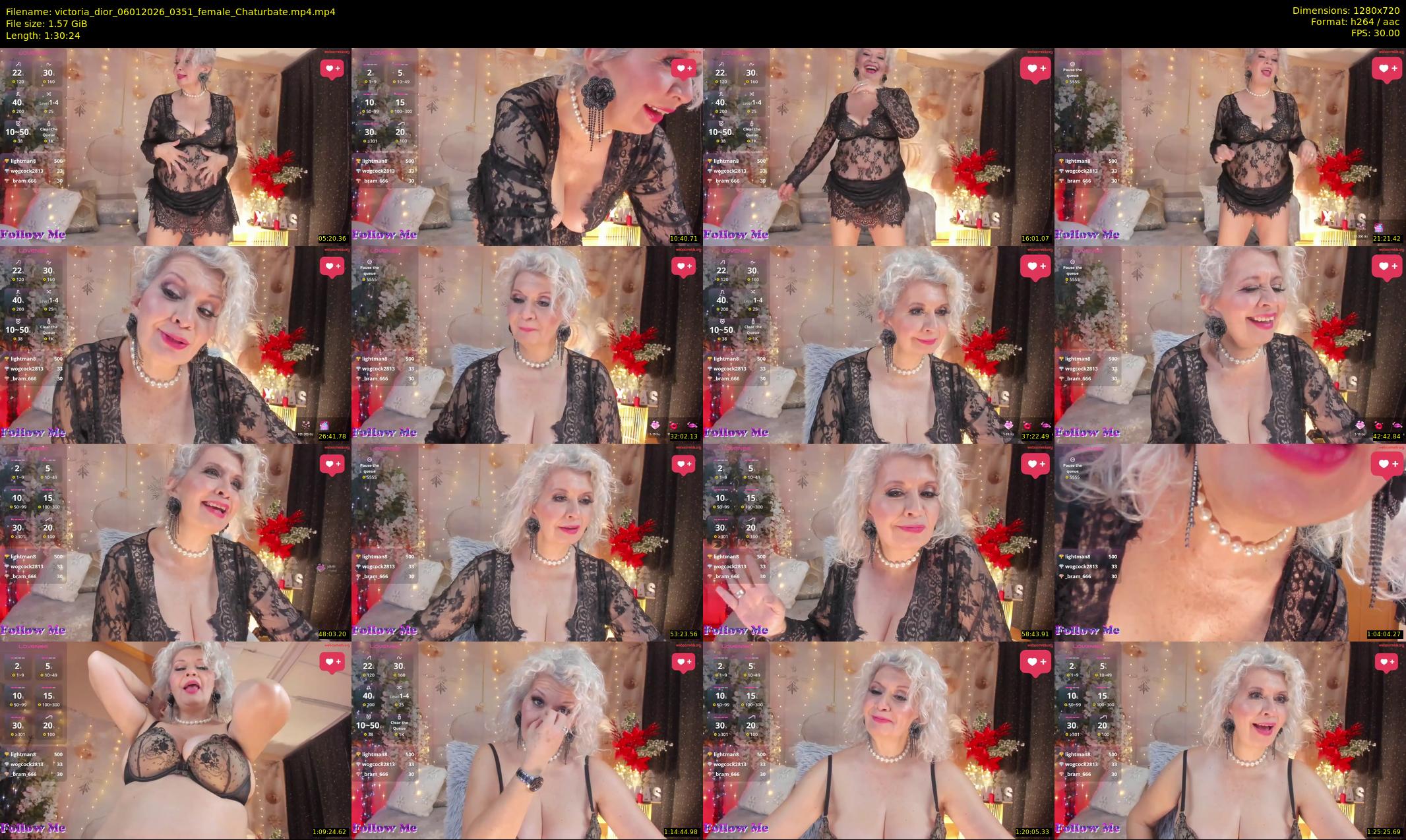 victoria_dior — 91 minute Chaturbate female cam show recording, 720p, Jan 6, 2026