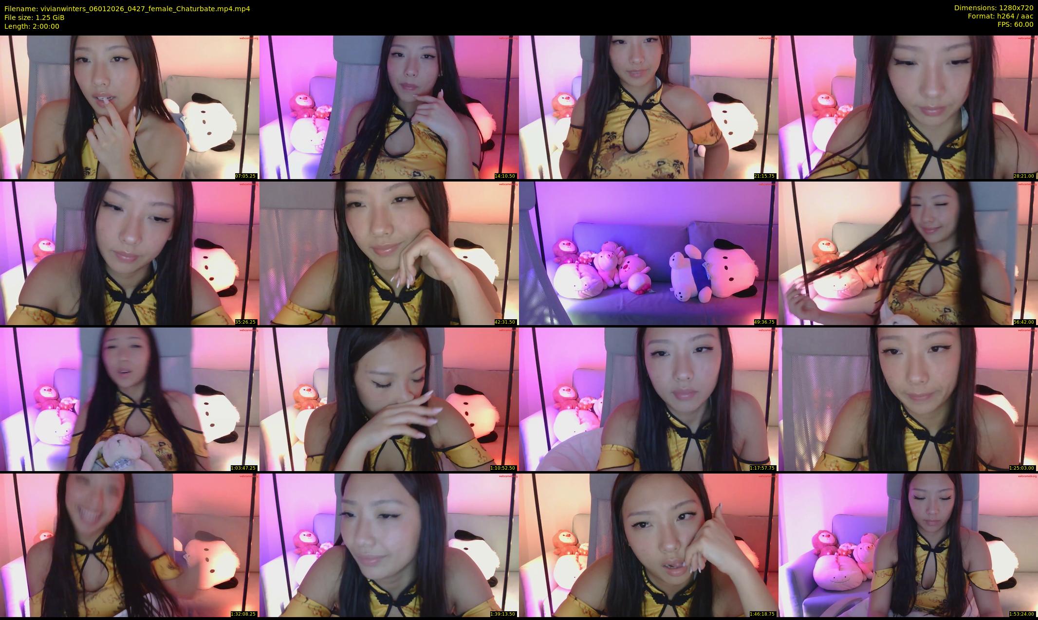 vivianwinters — 120 minute Chaturbate female cam show recording, 720p, Jan 6, 2026