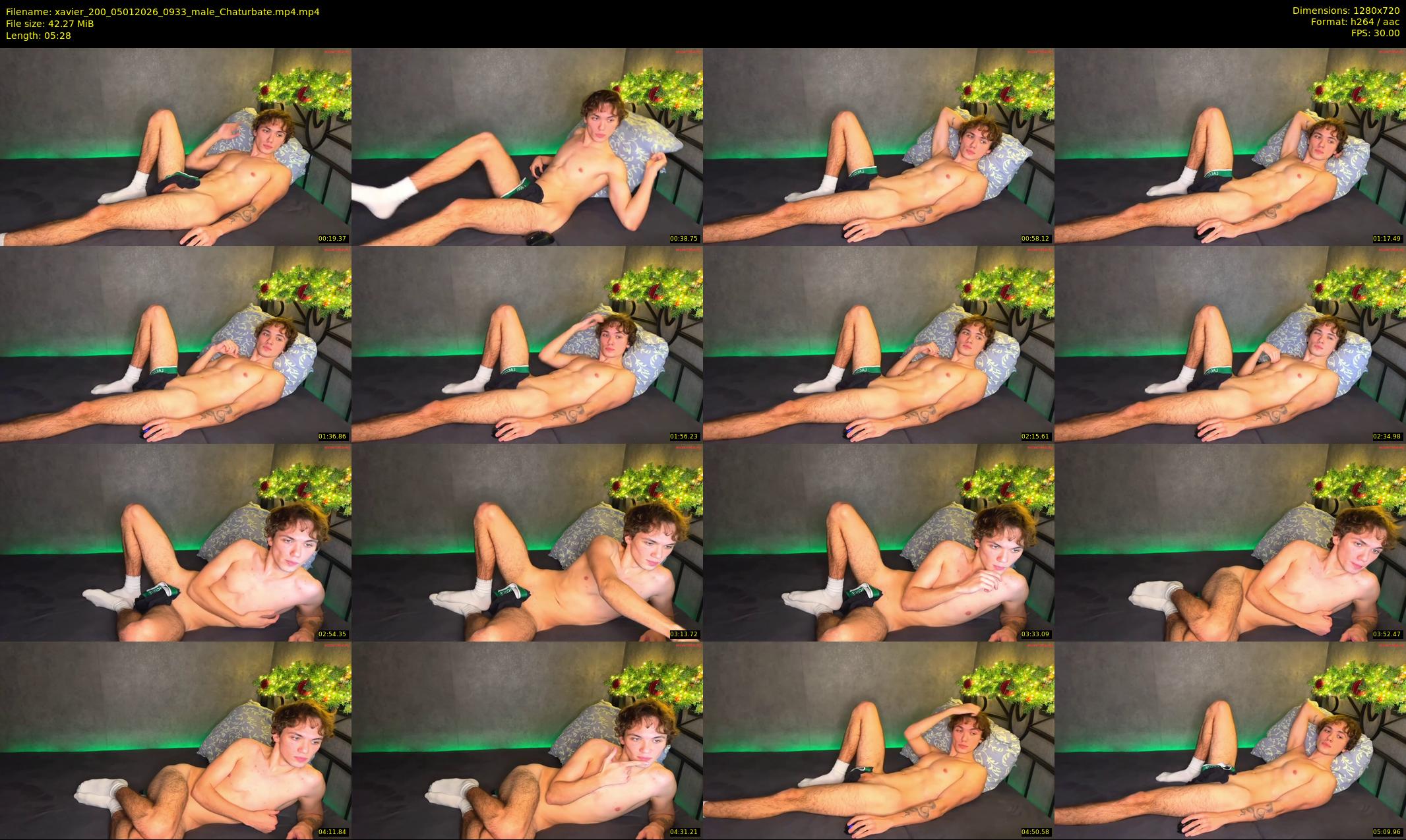 xavier_200 — 6 minute Chaturbate male cam show recording, 720p, Jan 5, 2026