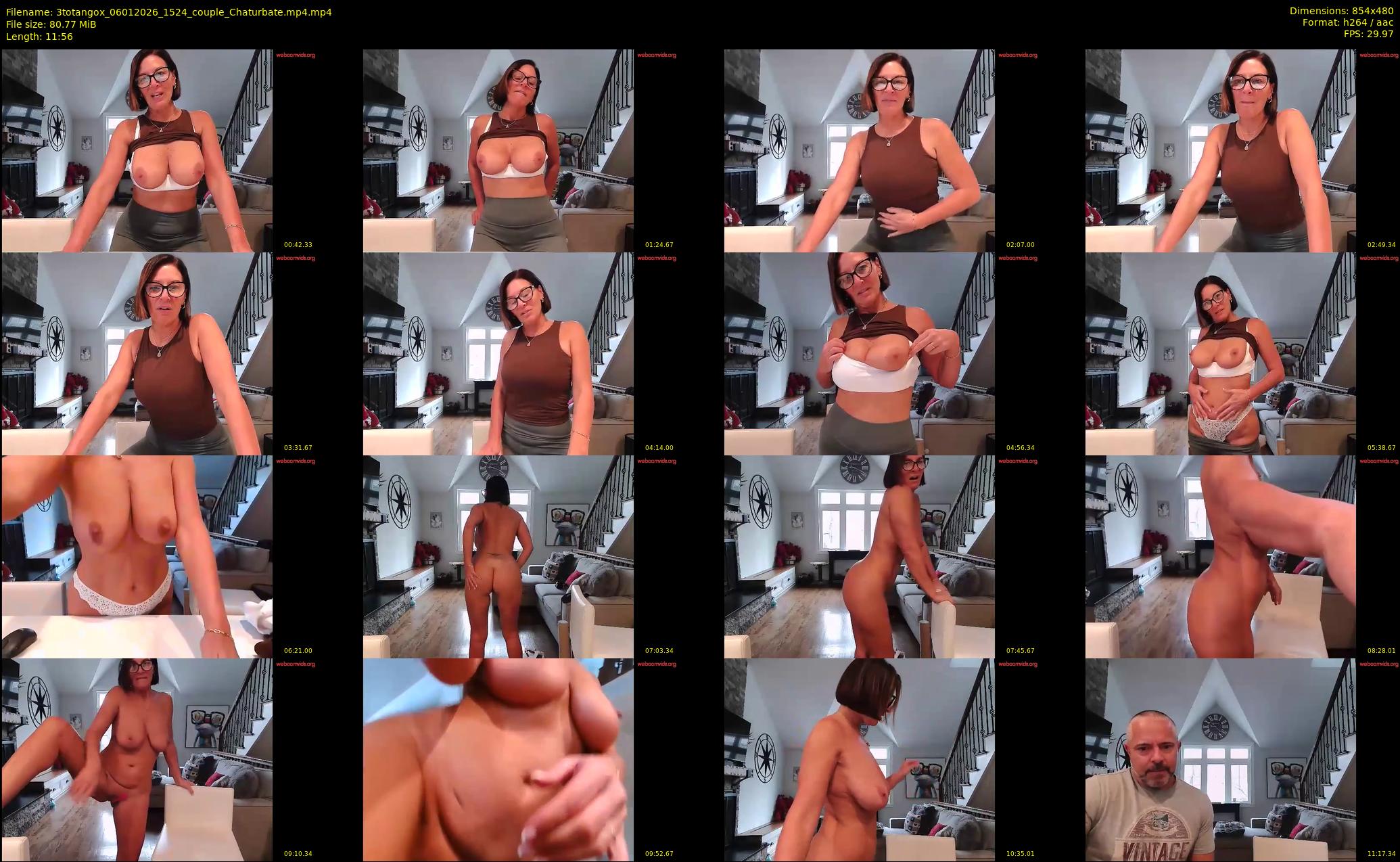 3totangox — 12 minute Chaturbate couple cam show recording, 480p, Jan 6, 2026