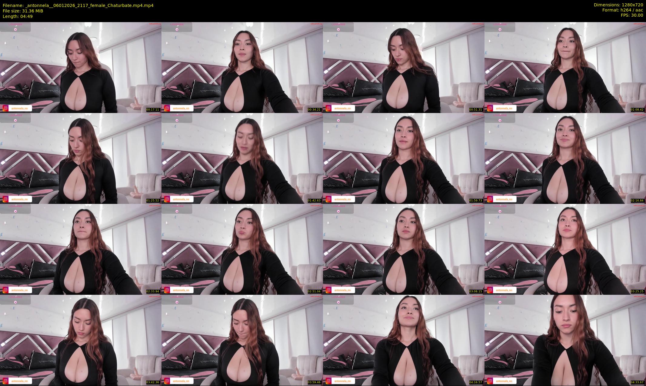 _antonnela_ — 5 minute Chaturbate female cam show recording, 720p, Jan 6, 2026