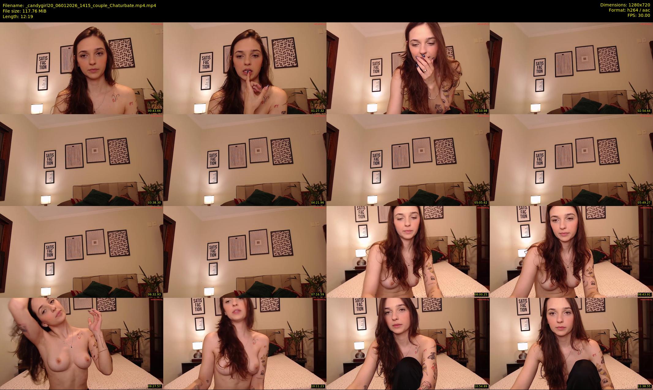 _candygirl20 — 13 minute Chaturbate female cam show recording, 720p, Jan 6, 2026