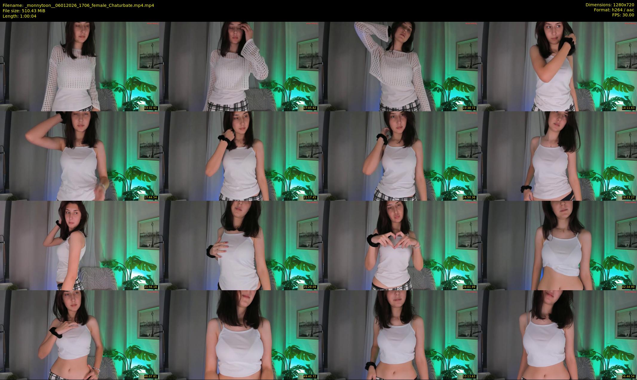 _monnytoon_ — 61 minute Chaturbate female cam show recording, 720p, Jan 6, 2026