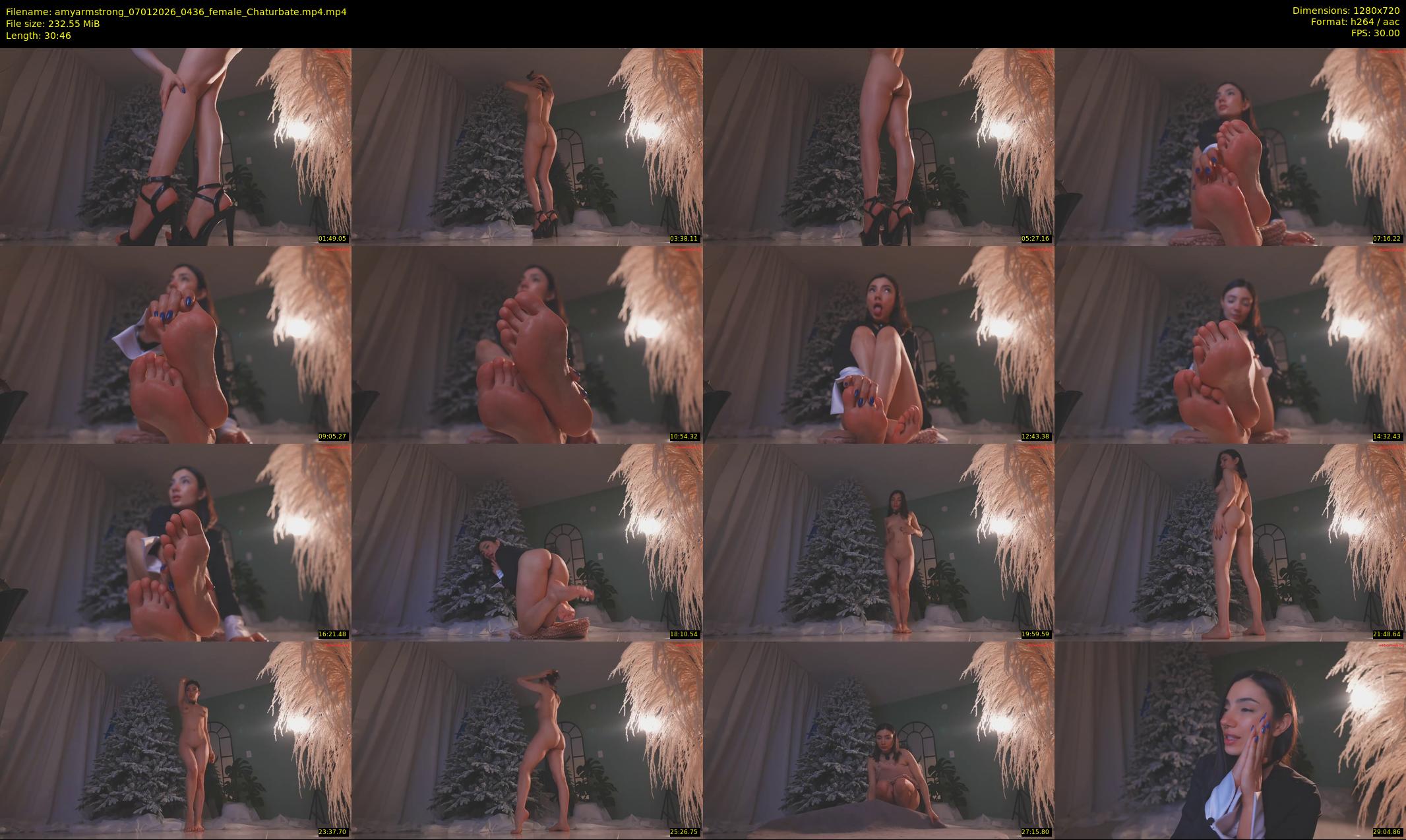 amyarmstrong — 31 minute Chaturbate female cam show recording, 720p, Jan 7, 2026