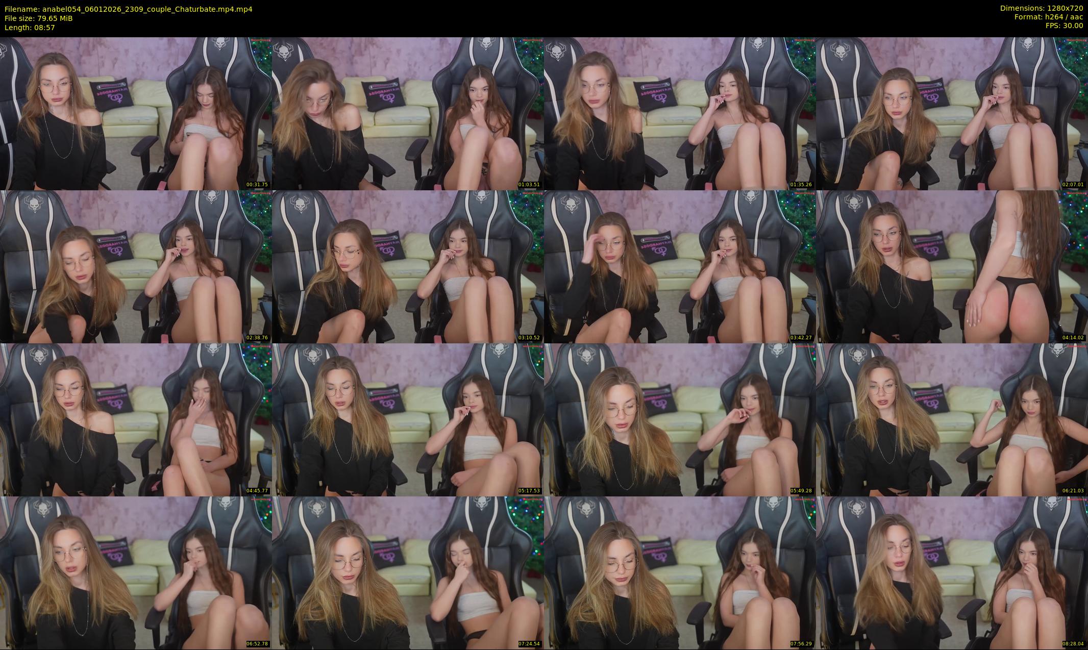anabel054 — 9 minute Chaturbate female cam show recording, 720p, Jan 6, 2026