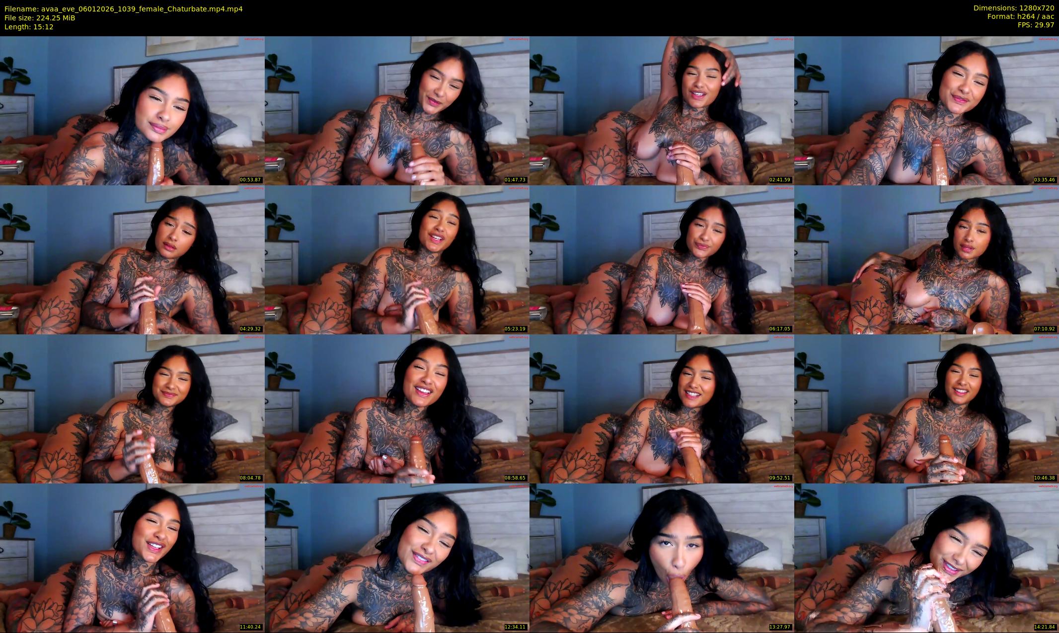 avaa_eve — 16 minute Chaturbate female cam show recording, 720p, Jan 6, 2026