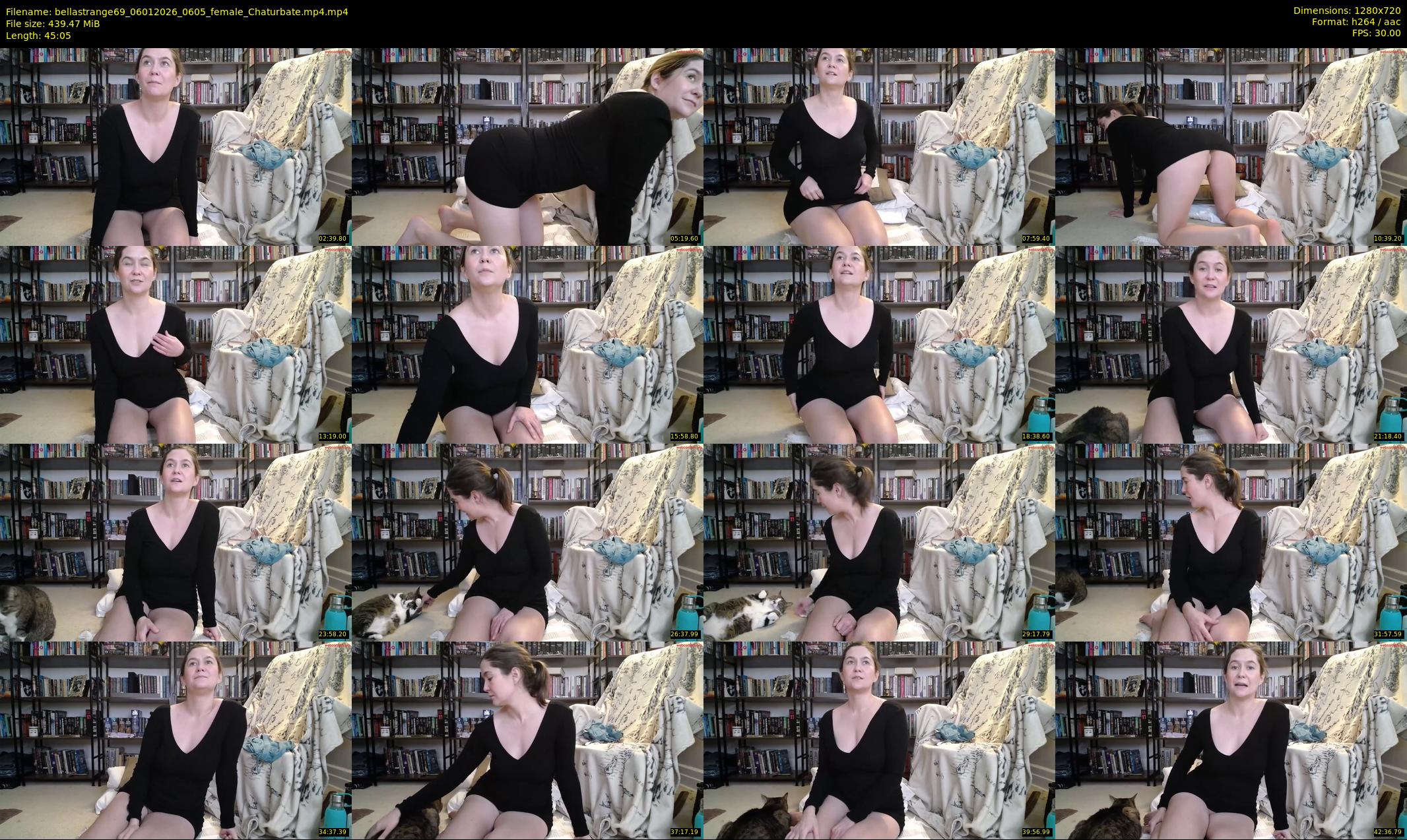 bellastrange69 — 46 minute Chaturbate female cam show recording, 720p, Jan 6, 2026
