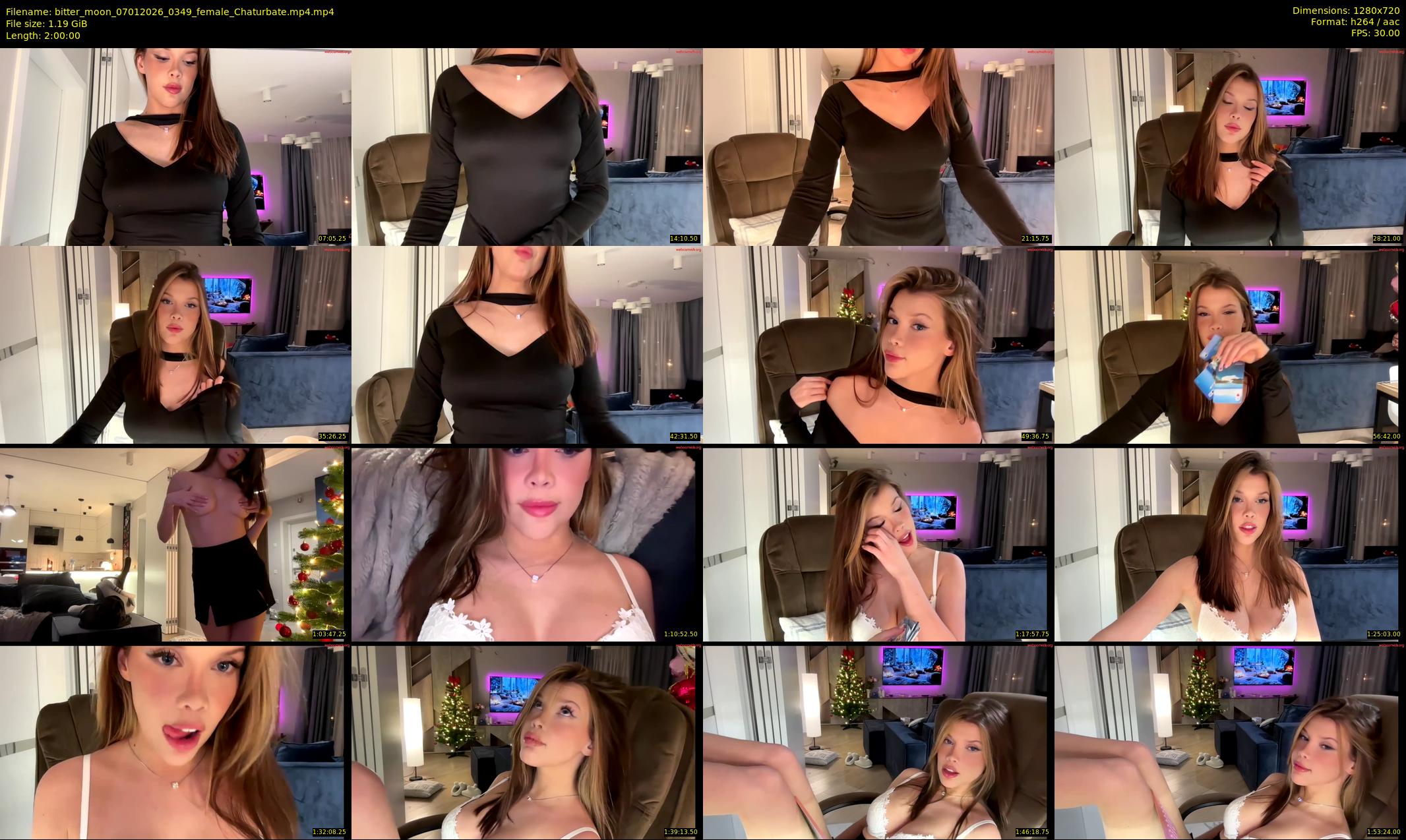 bitter_moon — 120 minute Chaturbate female cam show recording, 720p, Jan 7, 2026