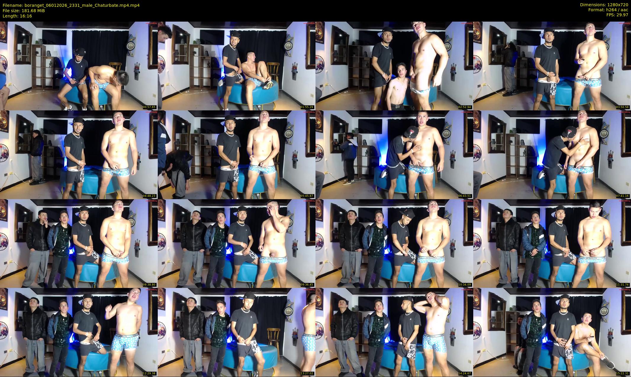 boranget — 17 minute Chaturbate male cam show recording, 720p, Jan 6, 2026