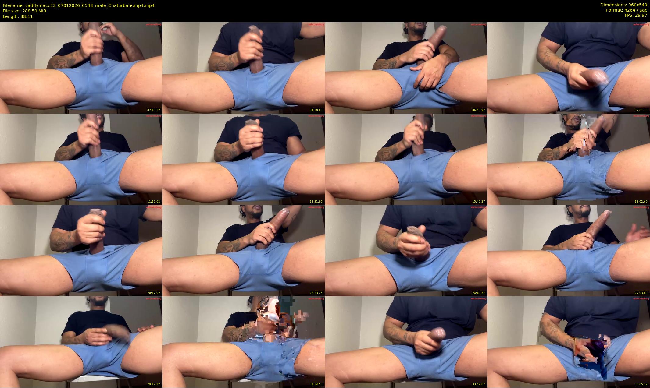 caddymacc23 — 39 minute Chaturbate male cam show recording, 480p, Jan 7, 2026