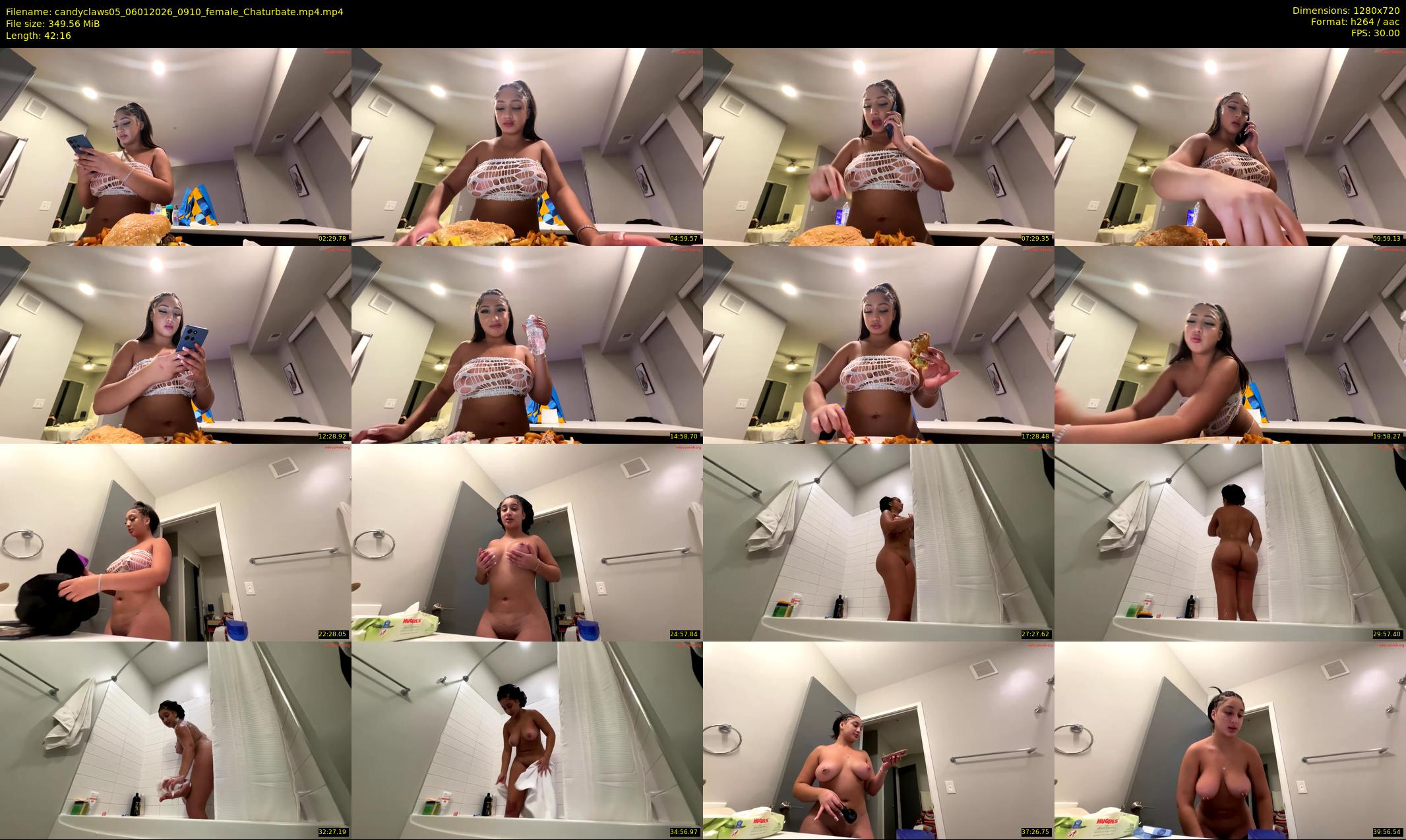 candyclaws05 — 43 minute Chaturbate female cam show recording, 720p, Jan 6, 2026